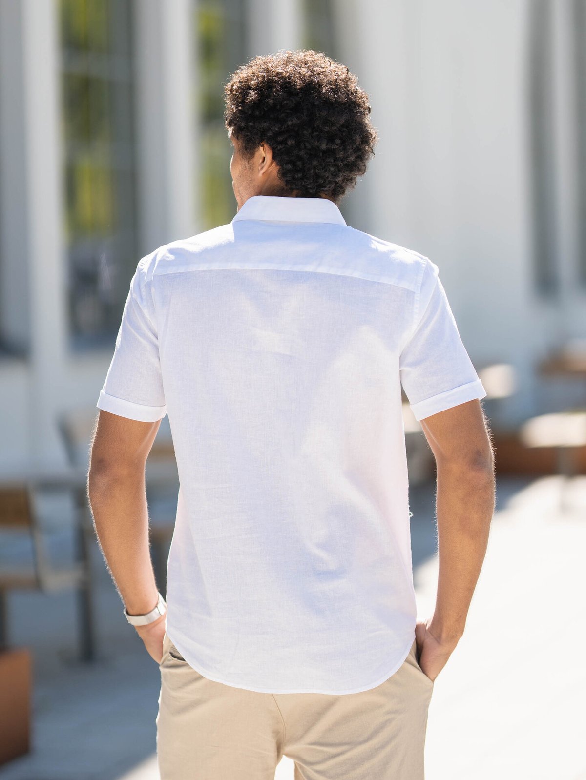 Matinique Trostol BD Short Sleeve Off White