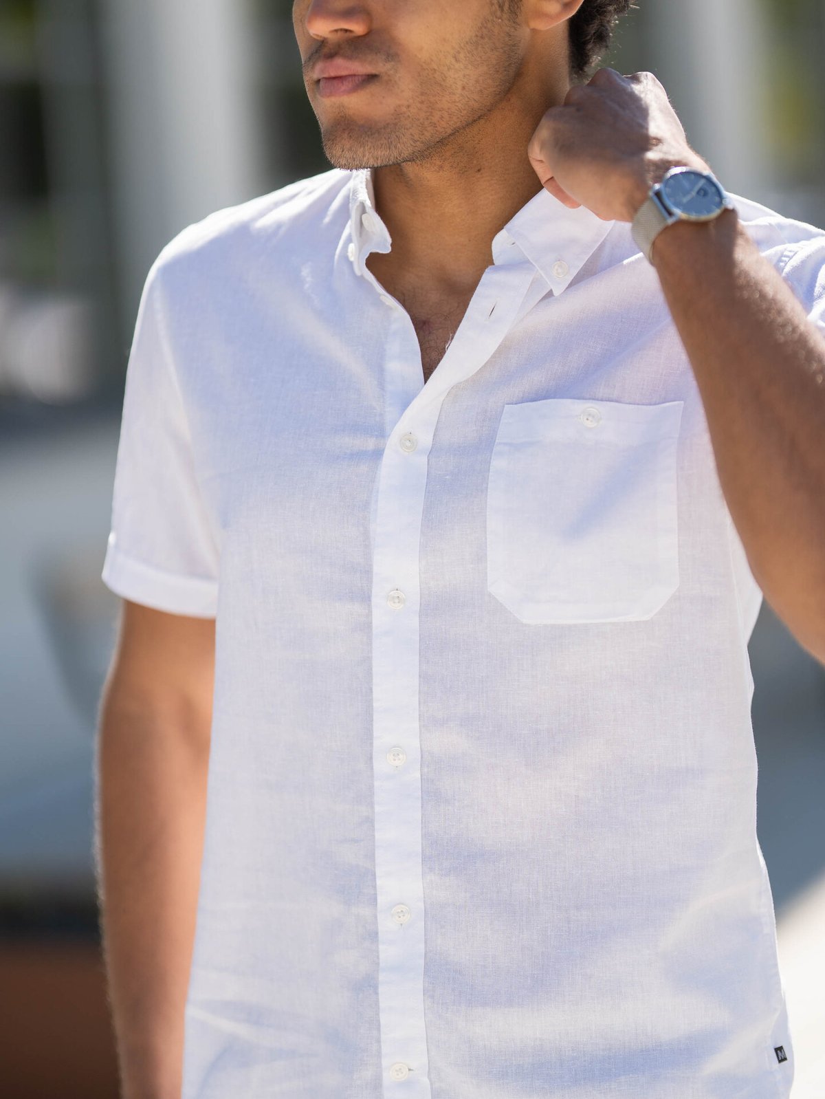 Matinique Trostol BD Short Sleeve Off White