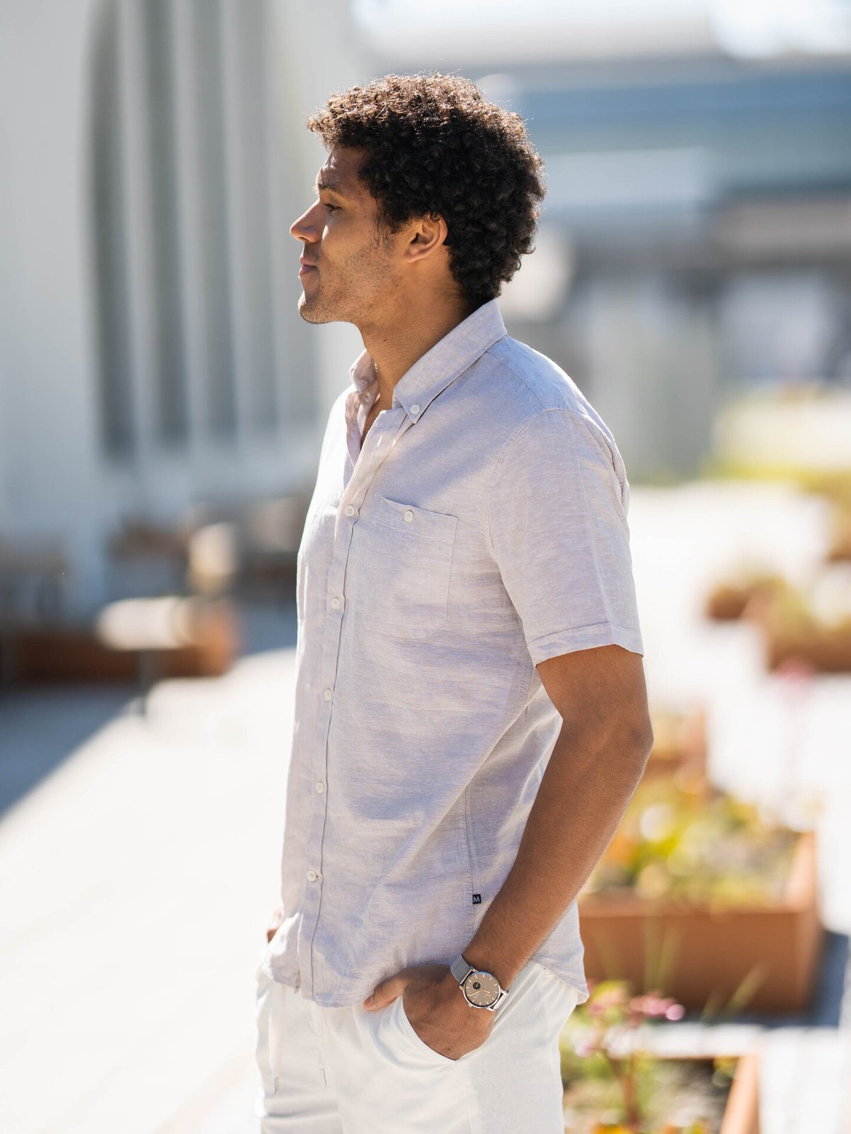 Matinique Trostol BD Short Sleeve Plaza Taupe