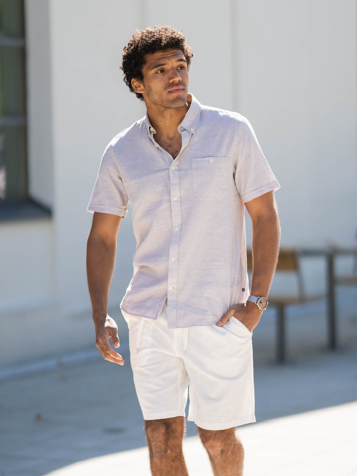 Matinique Trostol BD Short Sleeve Plaza Taupe