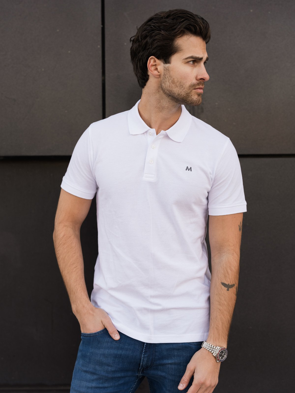Matinique Poleo Melange White