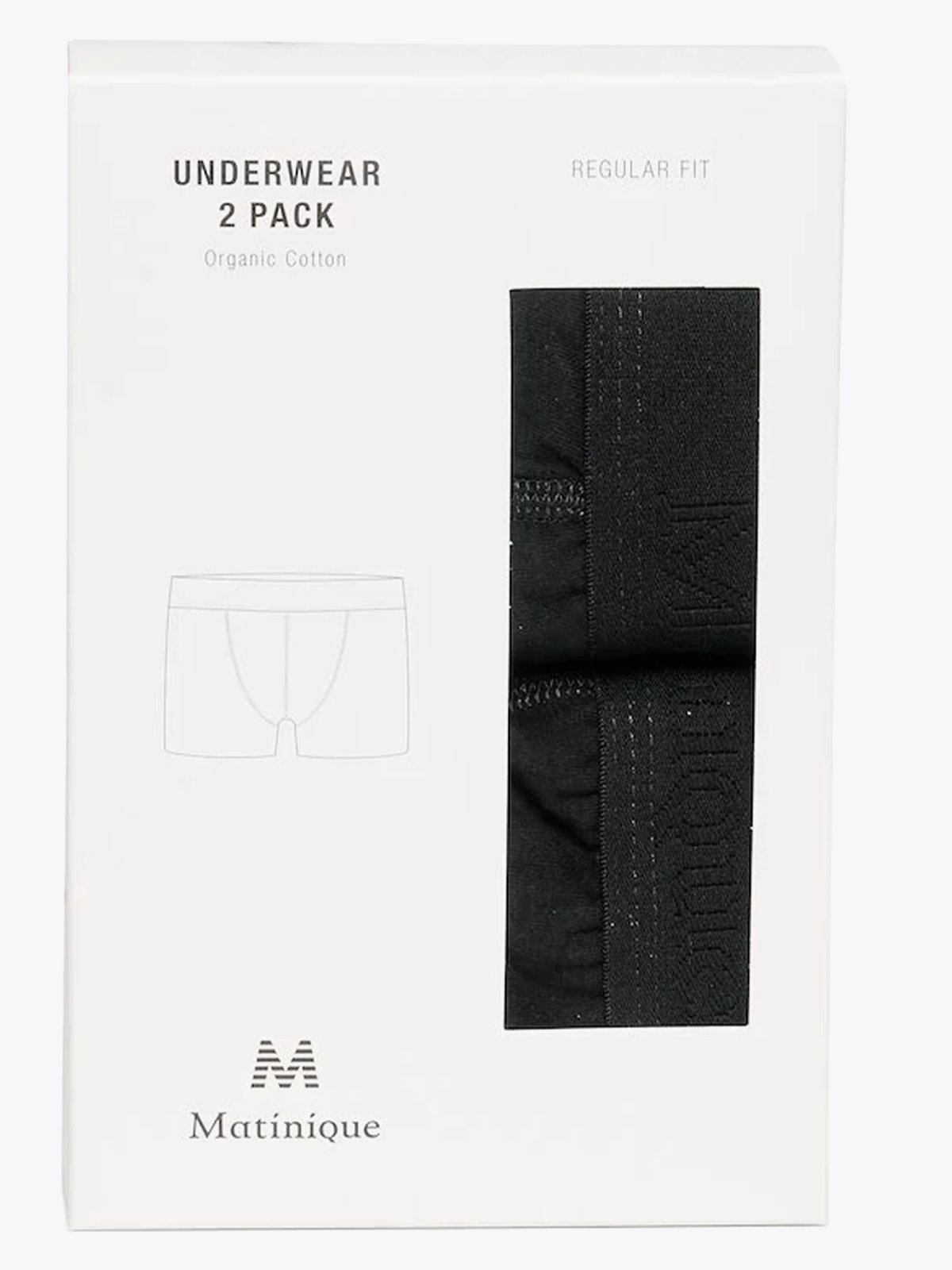 Matinique Grant 2-Pack Trunks Black
