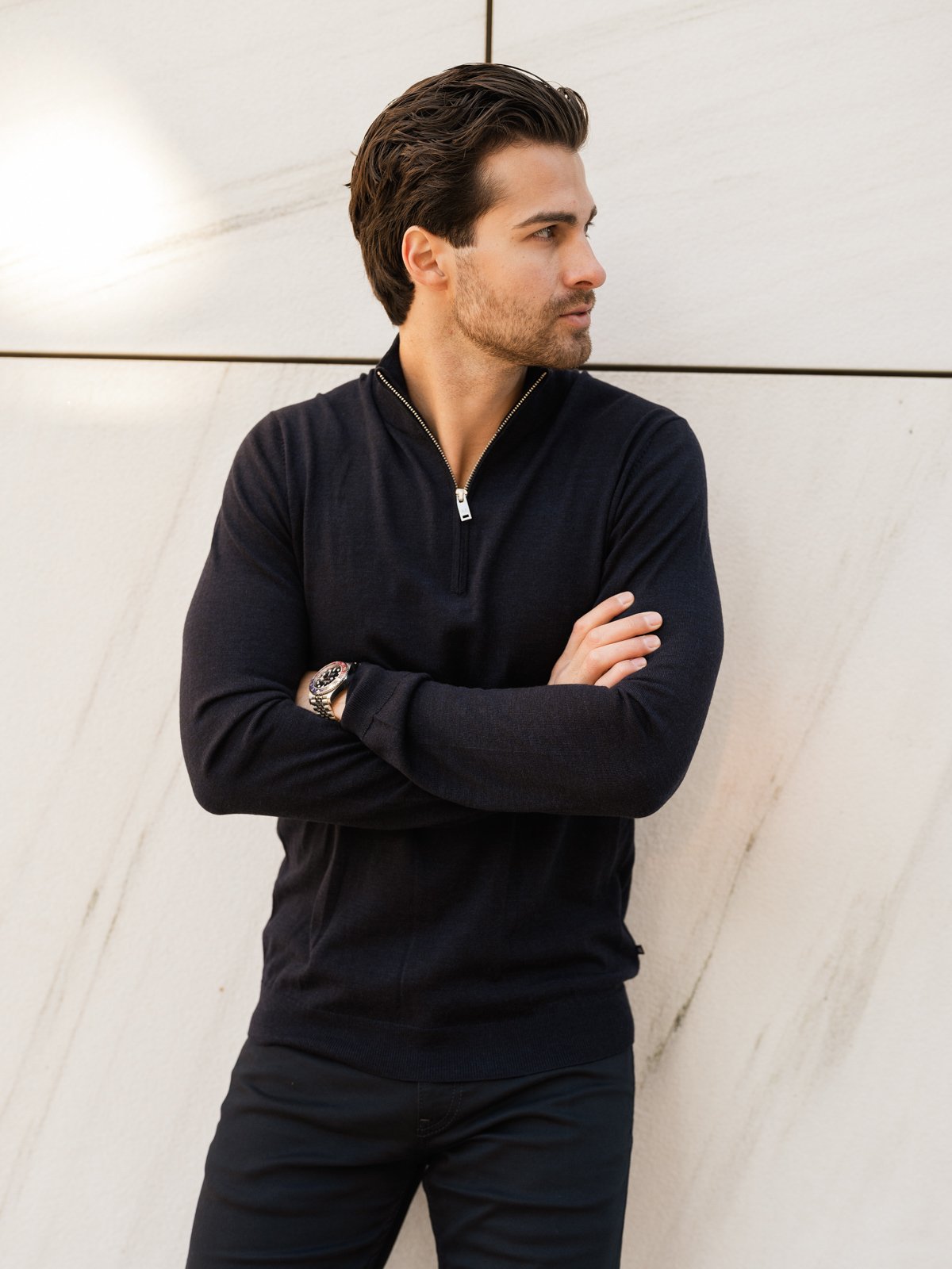 Matinique Mason SZ Dark Navy Melange