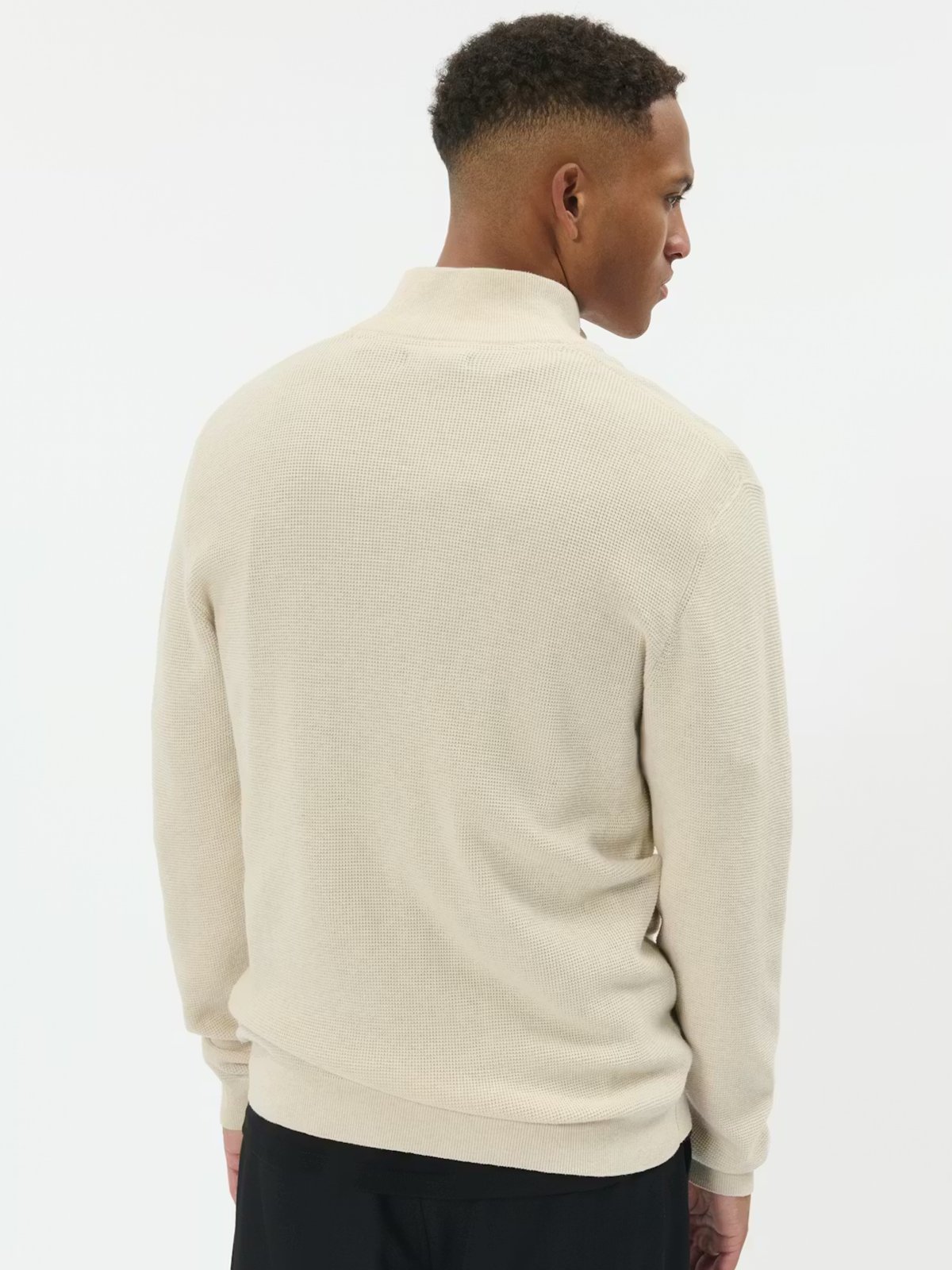 Matinique Lagoon Half Zip Oyster Gray Melange
