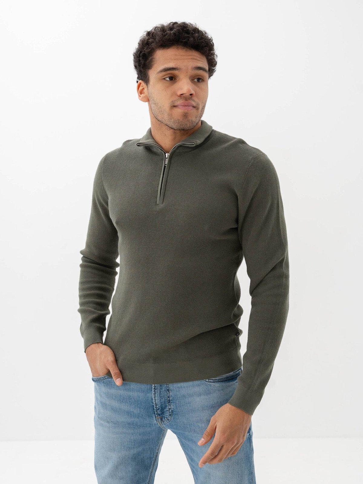 Matinique Lagoon Half Zip Thyme