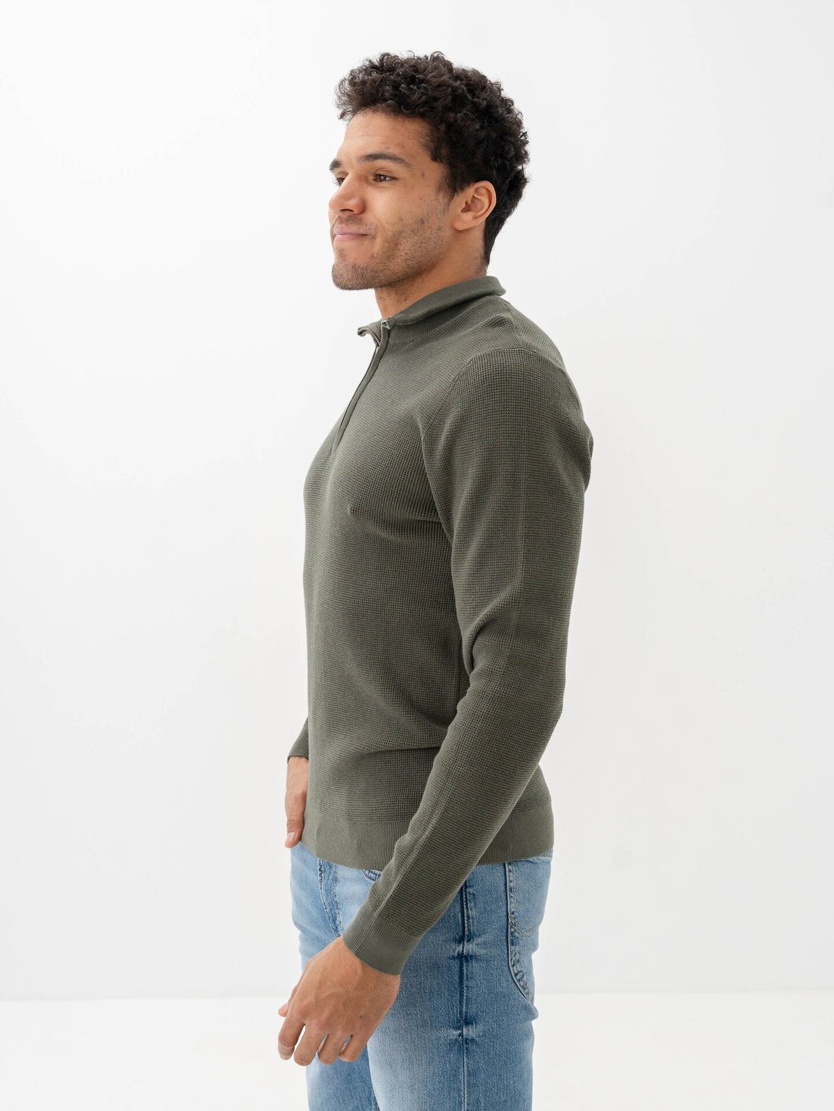 Matinique Lagoon Half Zip Thyme