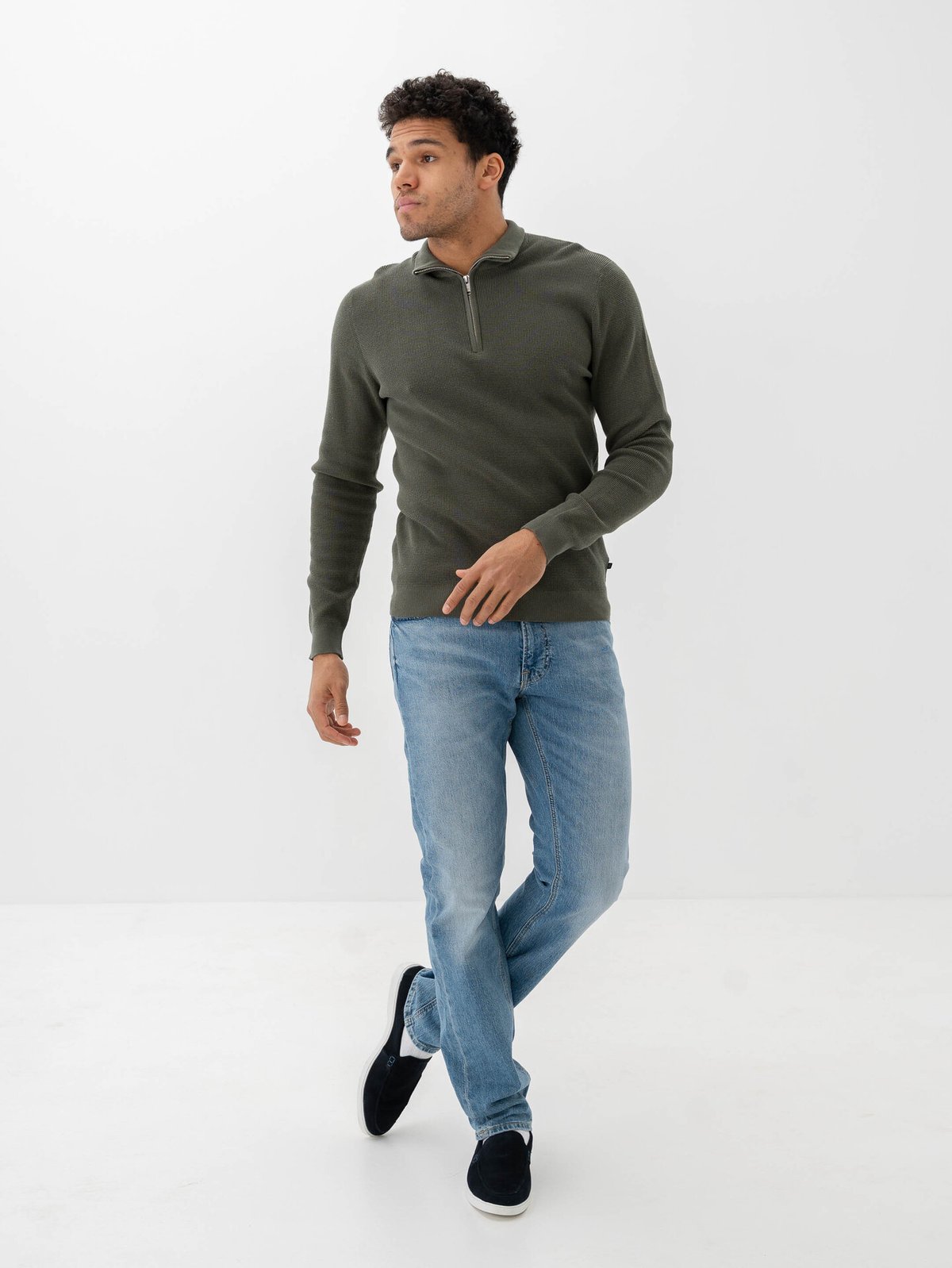 Matinique Lagoon Half Zip Thyme