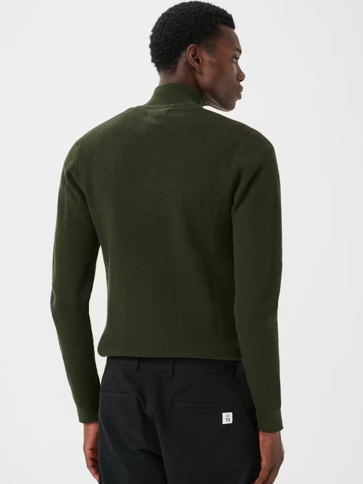 Matinique Lagoon Half Zip Dark Forest