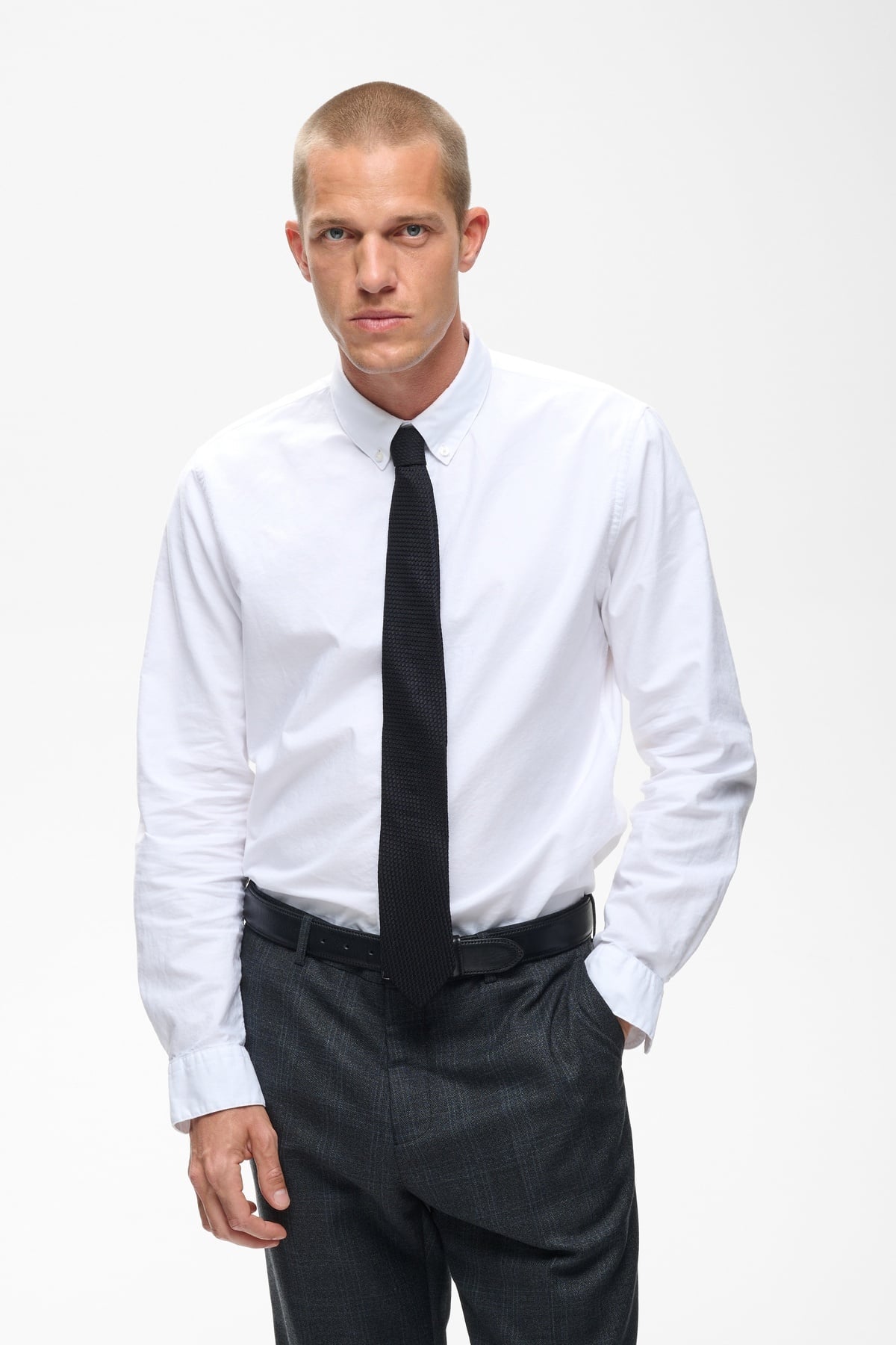 Matinique Tie Dark Navy