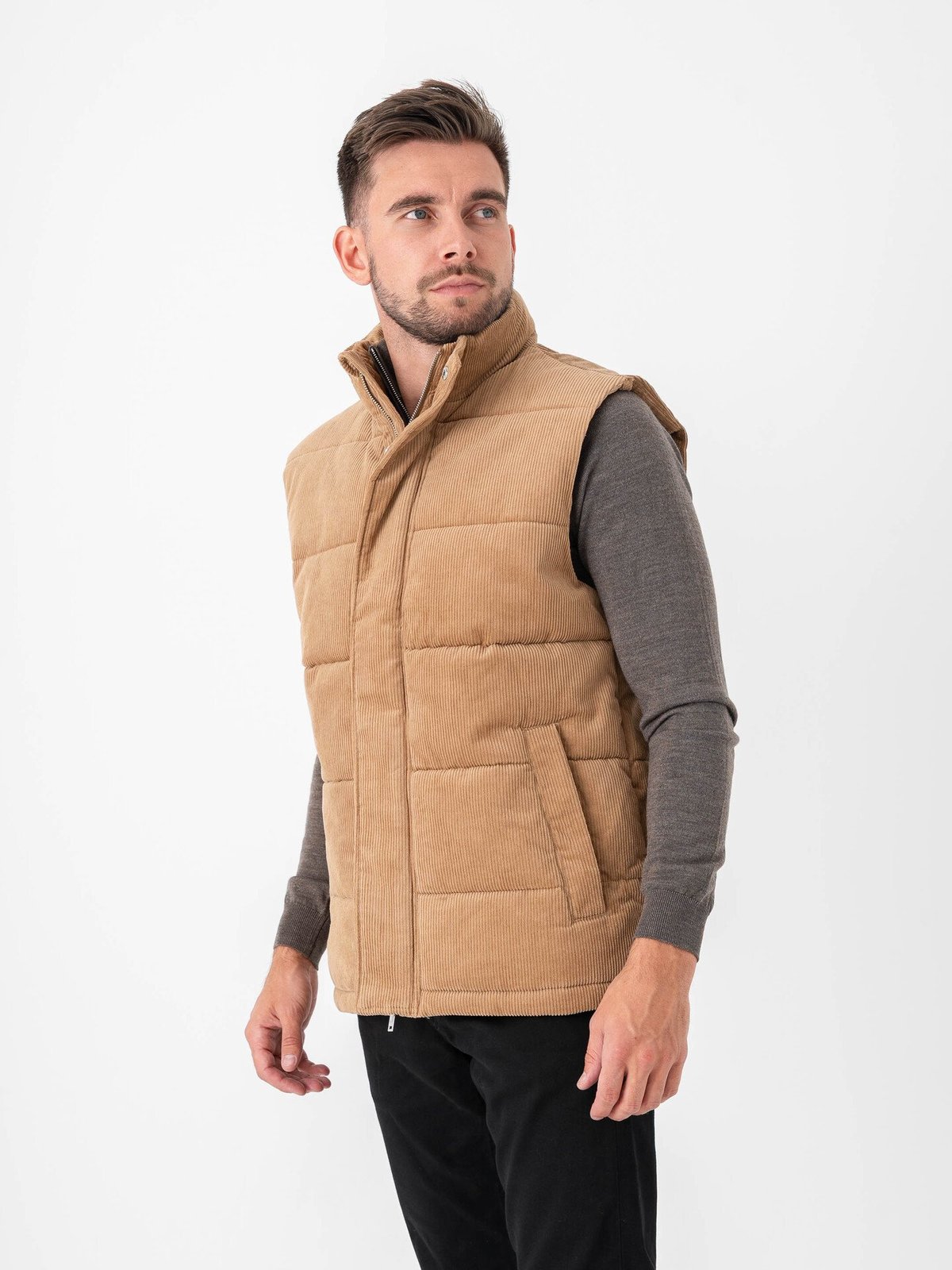 Matinique Broxa Heritage Vest Tannin