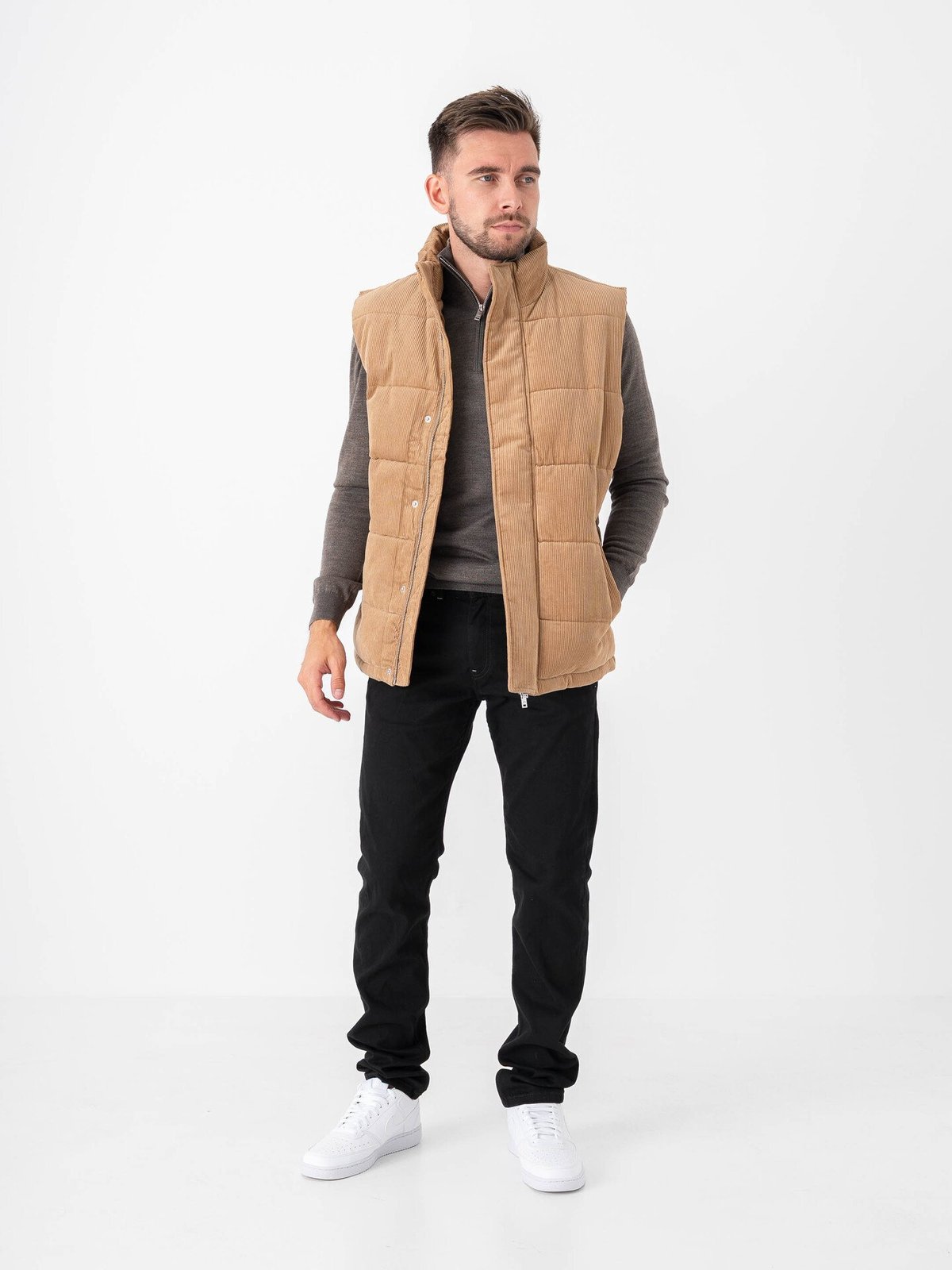 Matinique Broxa Heritage Vest Tannin