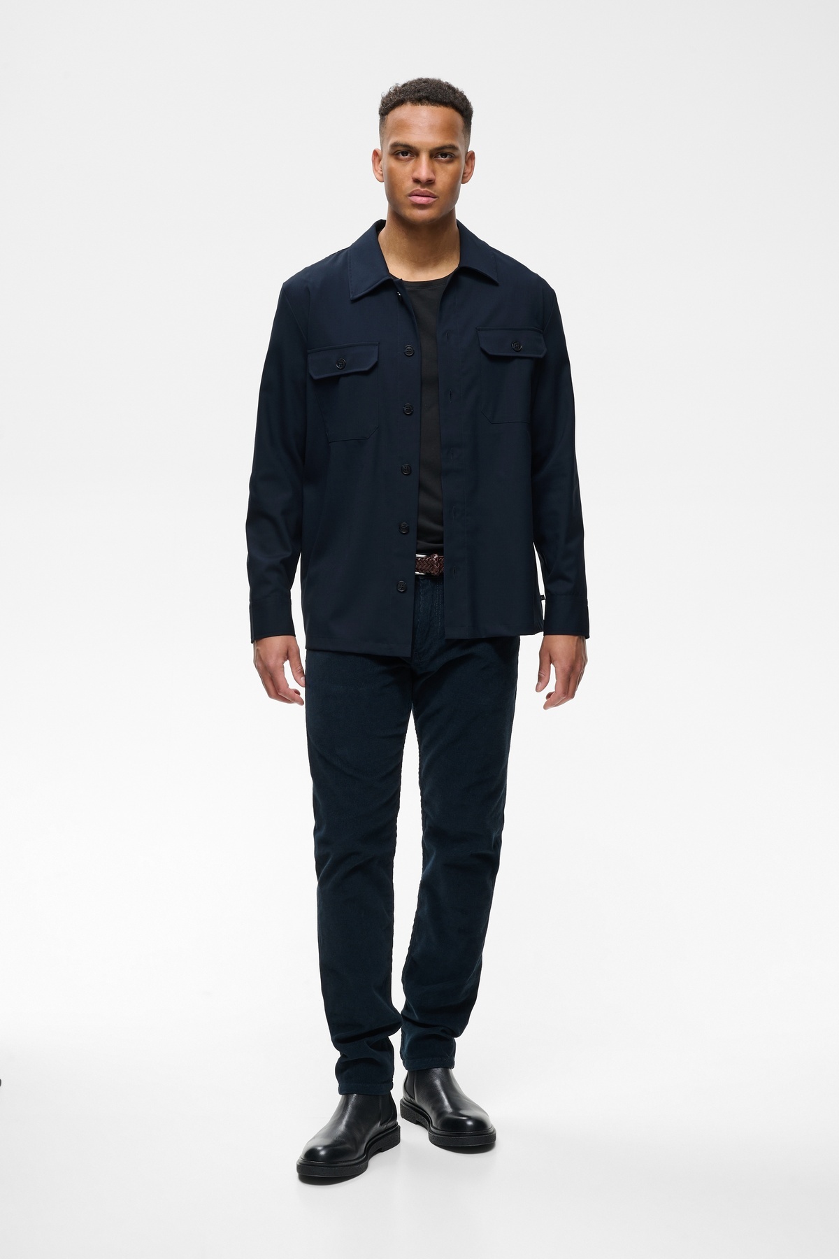 Matinique Adamo Overshirt Dark Navy