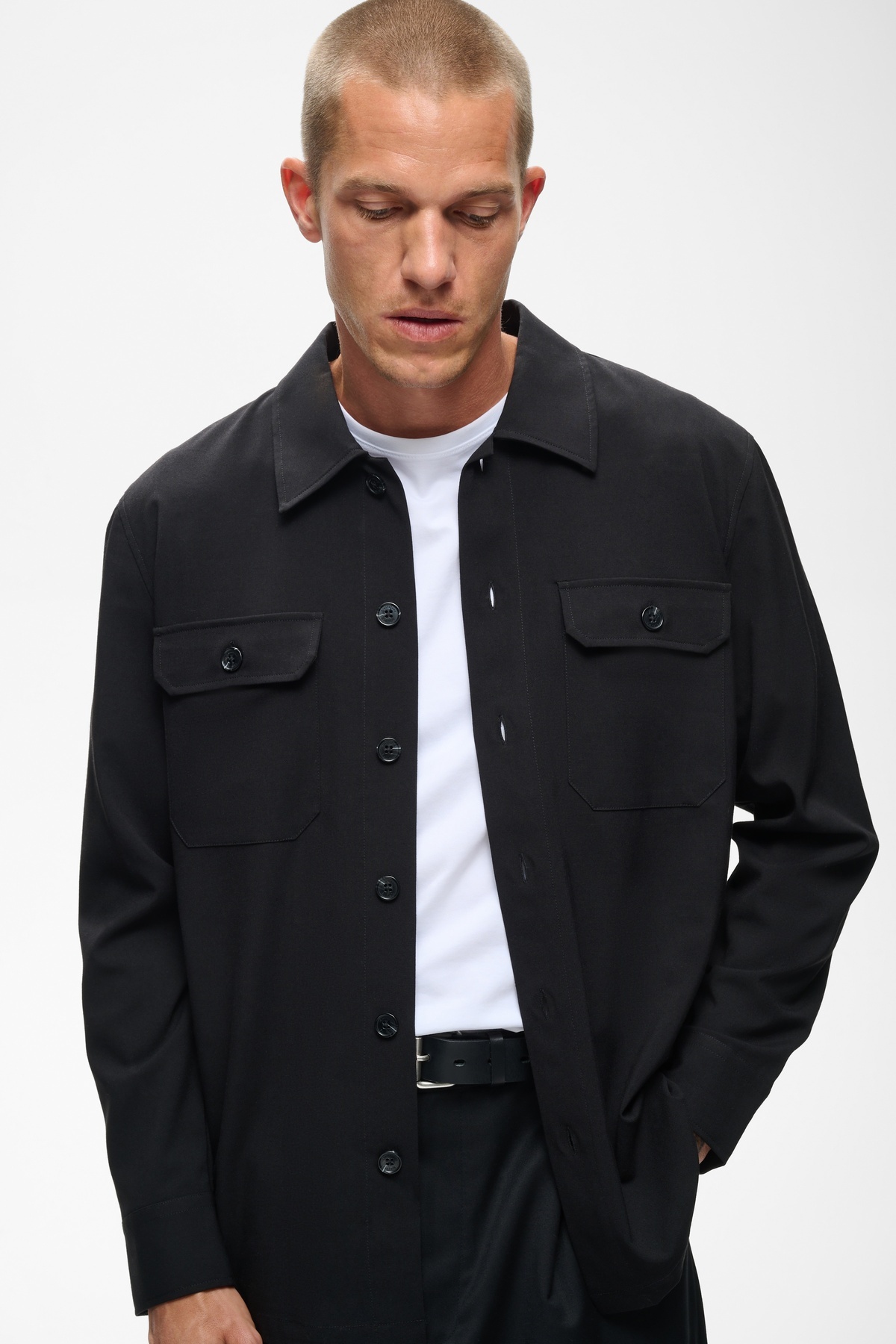 Matinique Adamo Overshirt Black