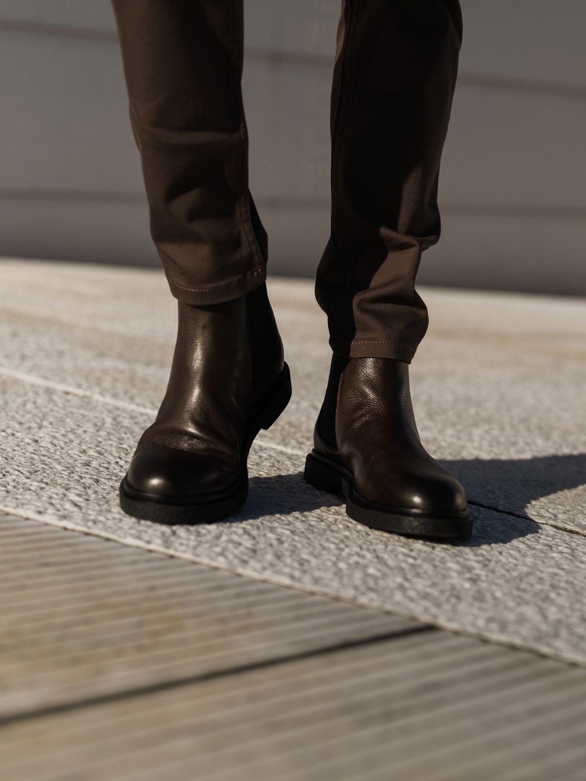 Matinique Bumo Chelsea Boots Espresso