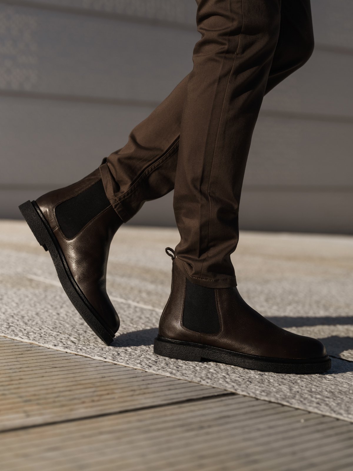 Matinique Bumo Chelsea Boots Espresso