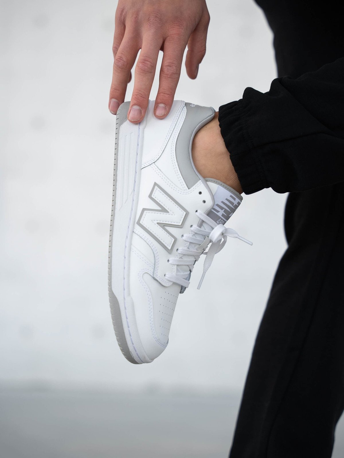 New Balance 480 Hvit