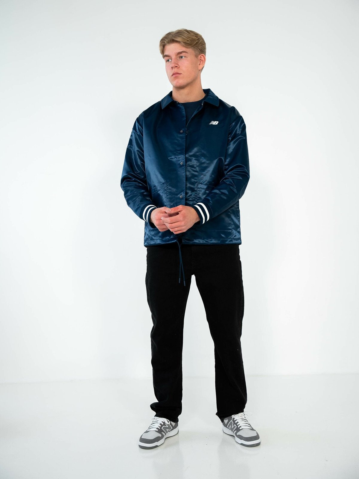 New Balance Sportswear's Greatest Hits Coaches Jacket Blå