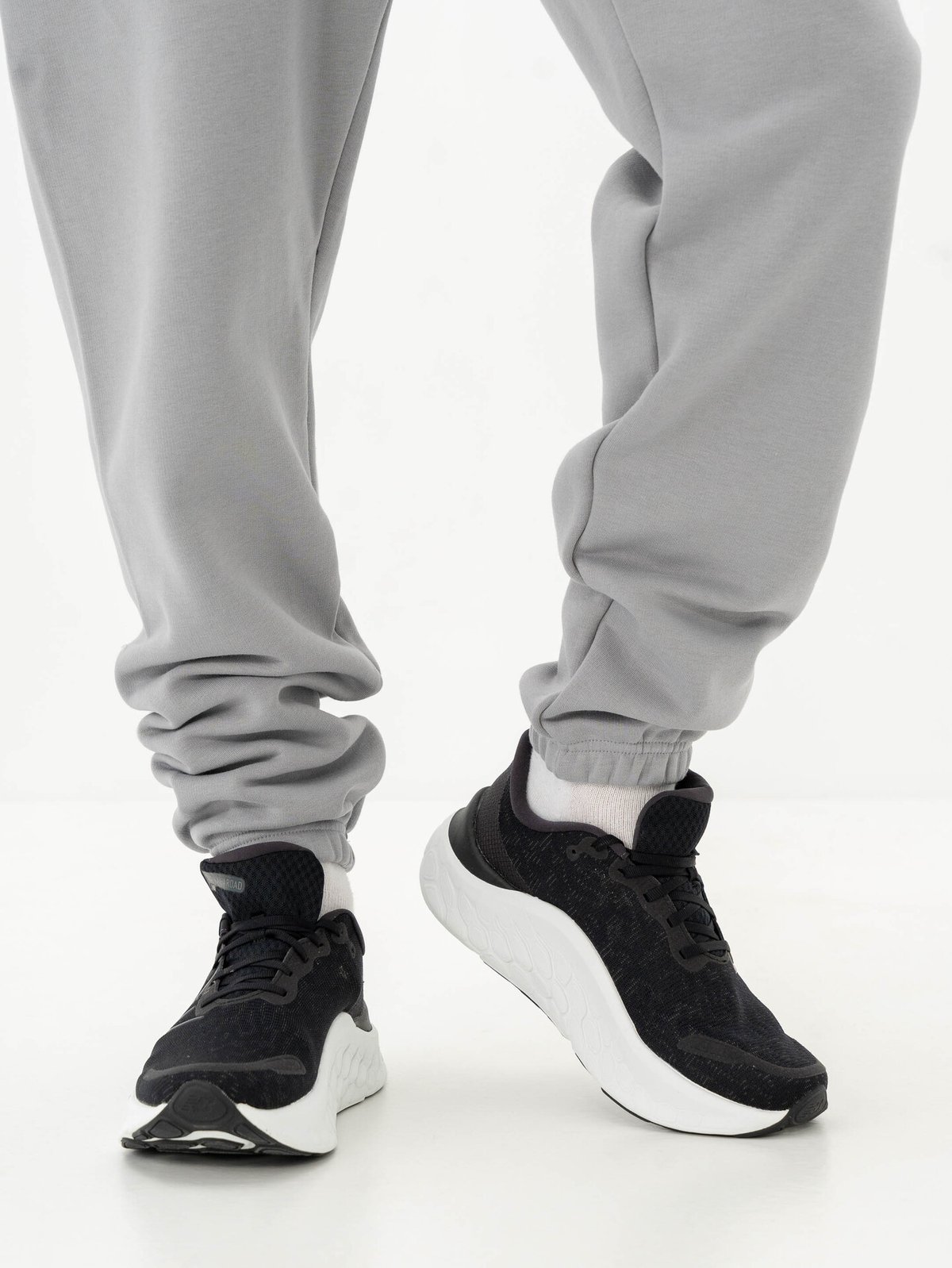 New Balance Reimagined Fleece Graphic Jogger Slate Grey