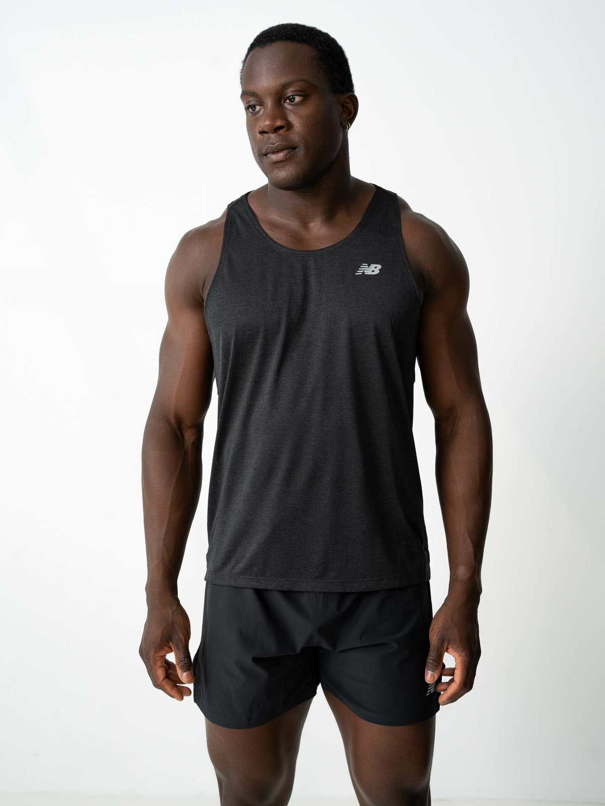 New Balance Athletics Singlet Black