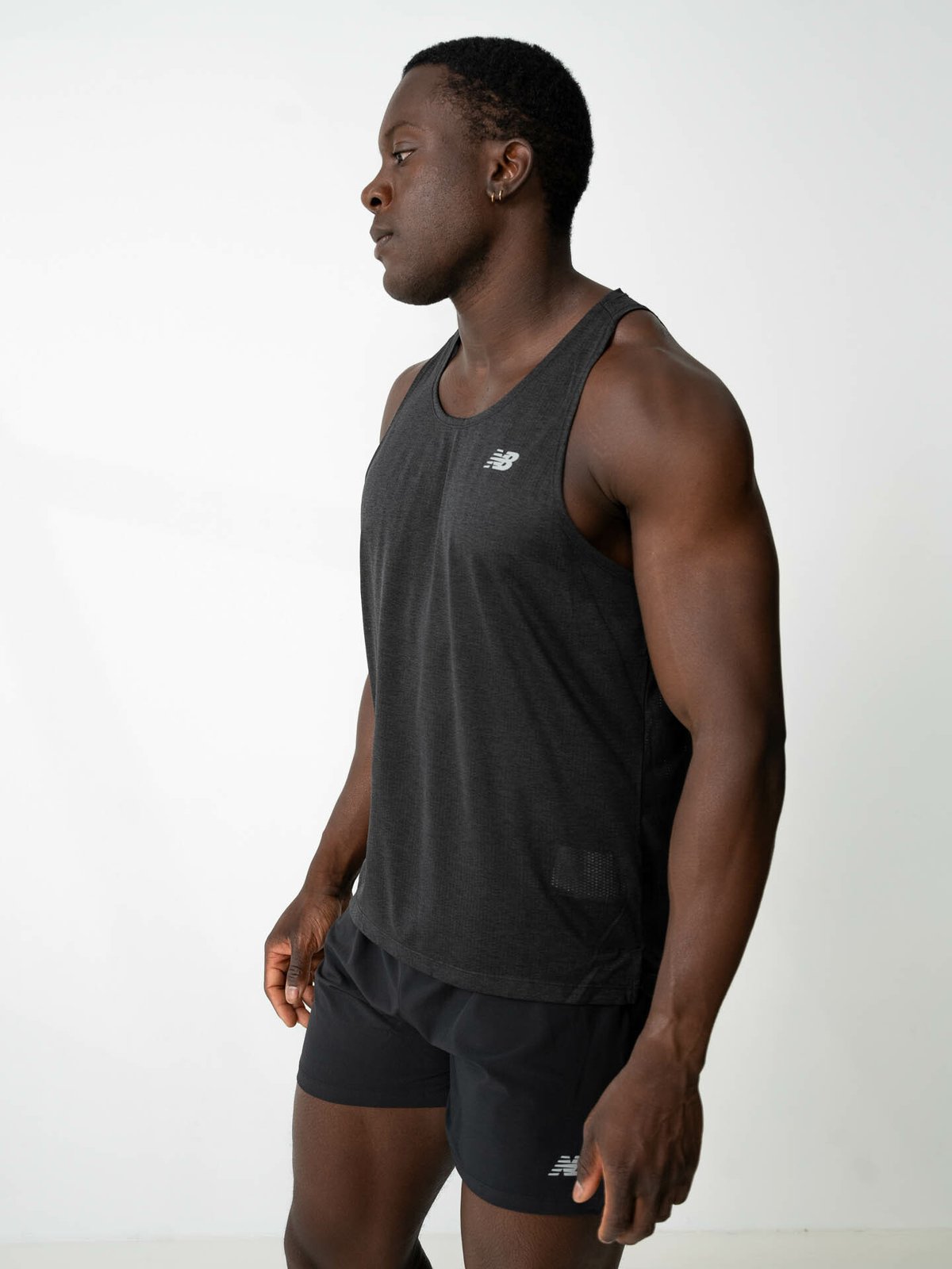 New Balance Athletics Singlet Black