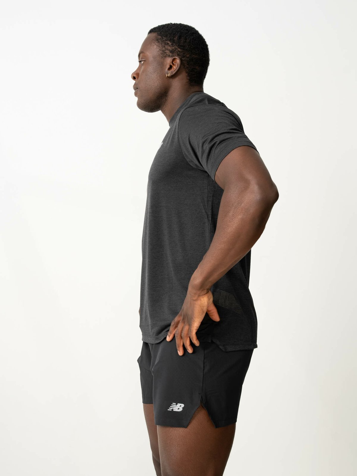 New Balance Athletics T-shirt Black