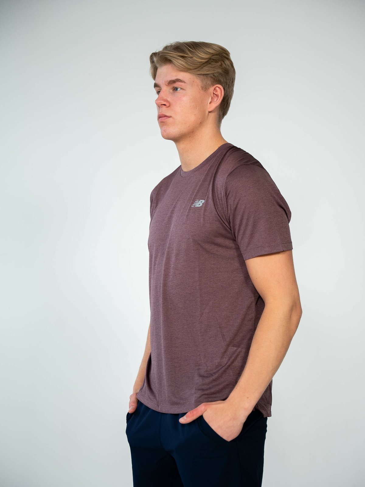 New Balance Athletics T-shirt Rosa