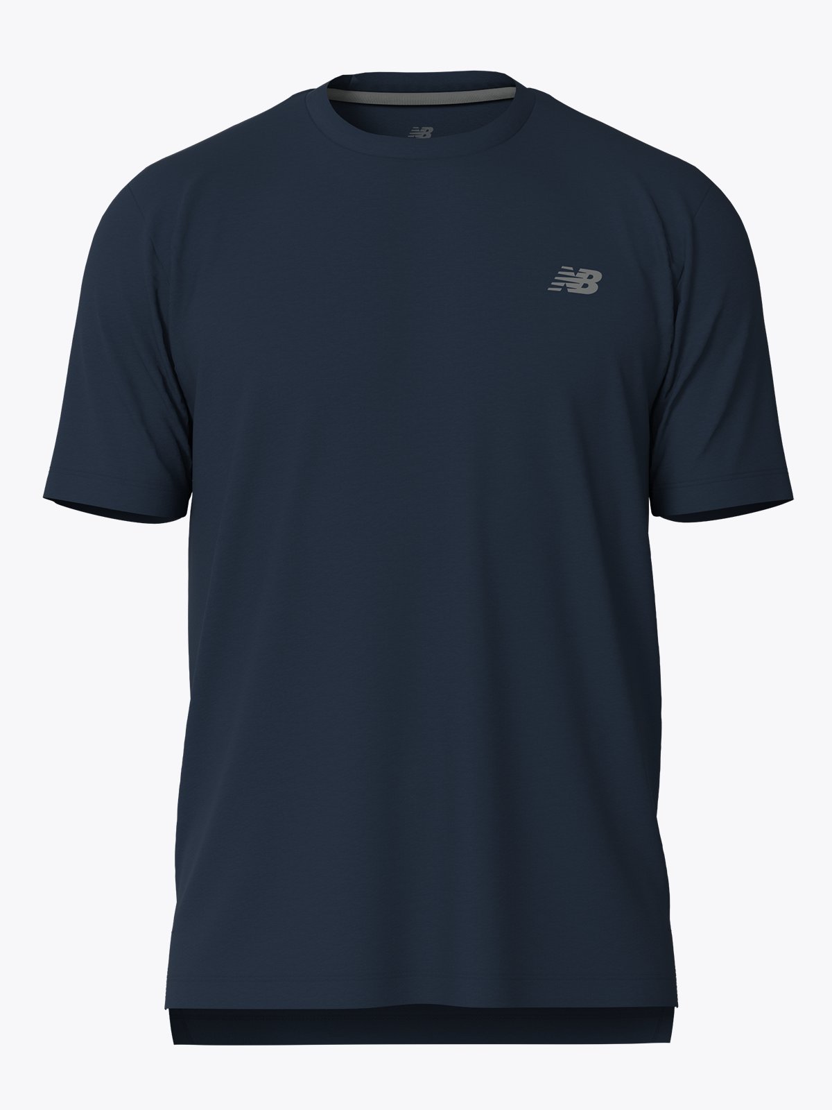 New Balance Athletics T-shirt Blå