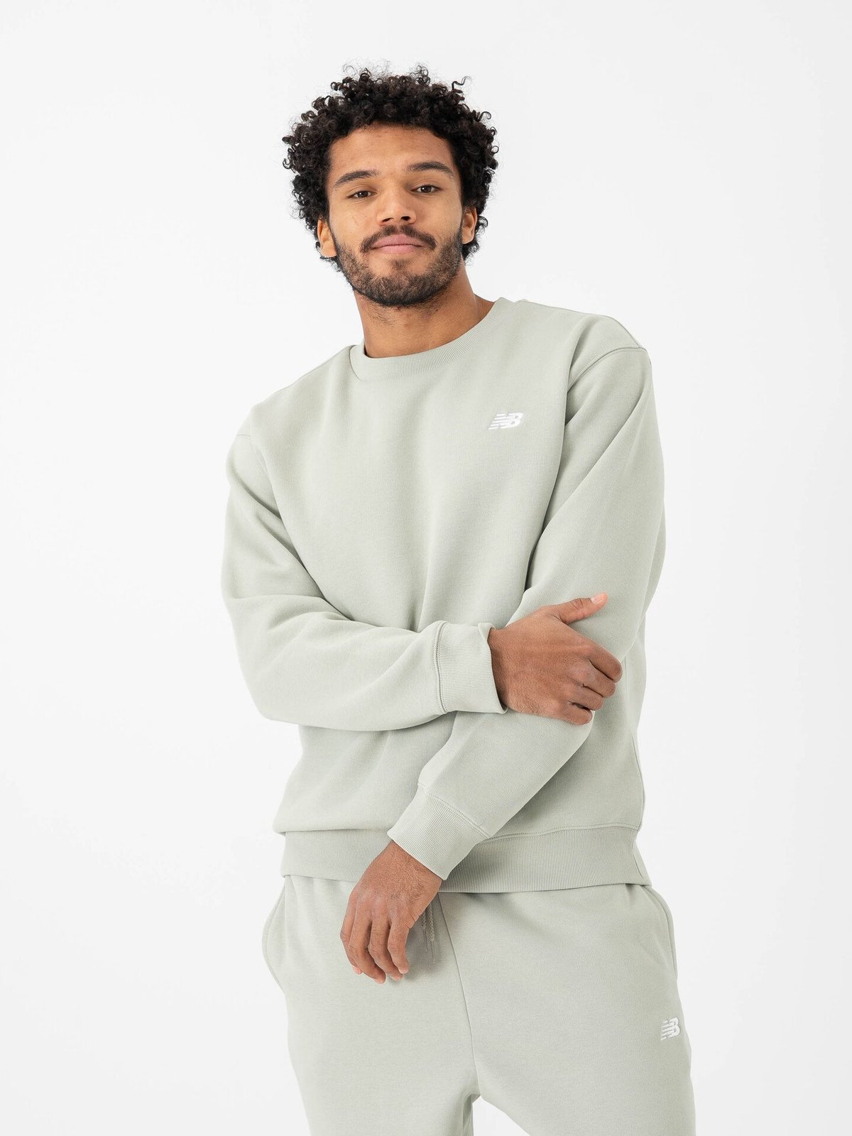 New Balance Sport Essentials Fleece Crew Garter Snake