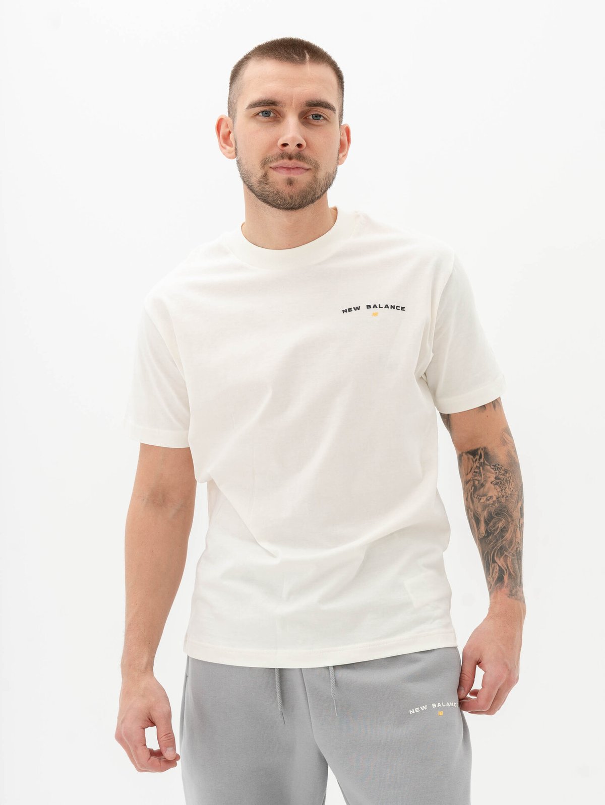 New Balance Reimagined Graphic T-Shirt 2 Sea Salt