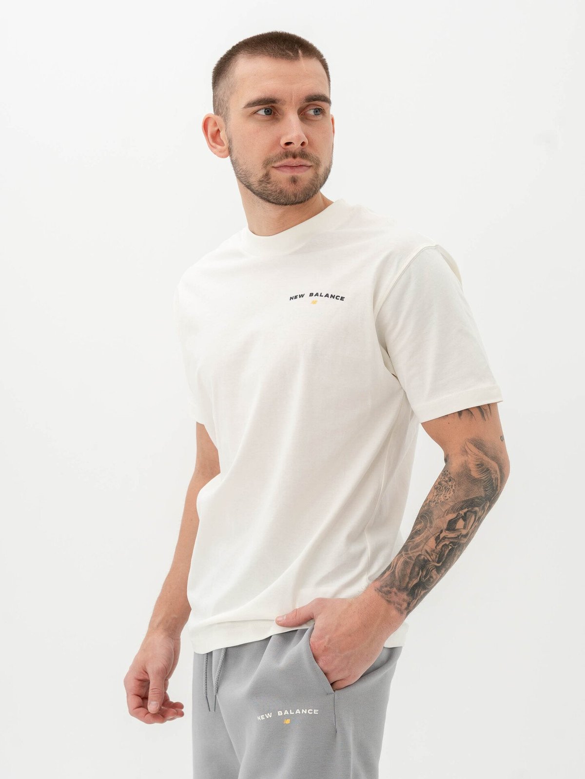 New Balance Reimagined Graphic T-Shirt 2 Sea Salt