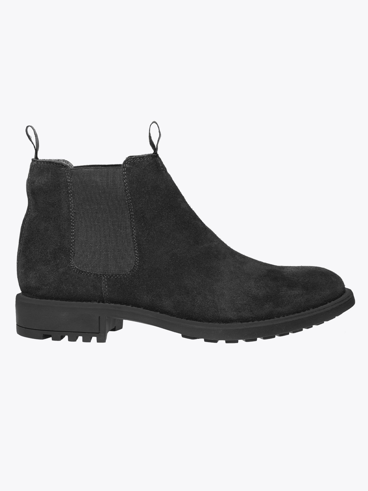 Noodles Chelsea Boot Suede Black