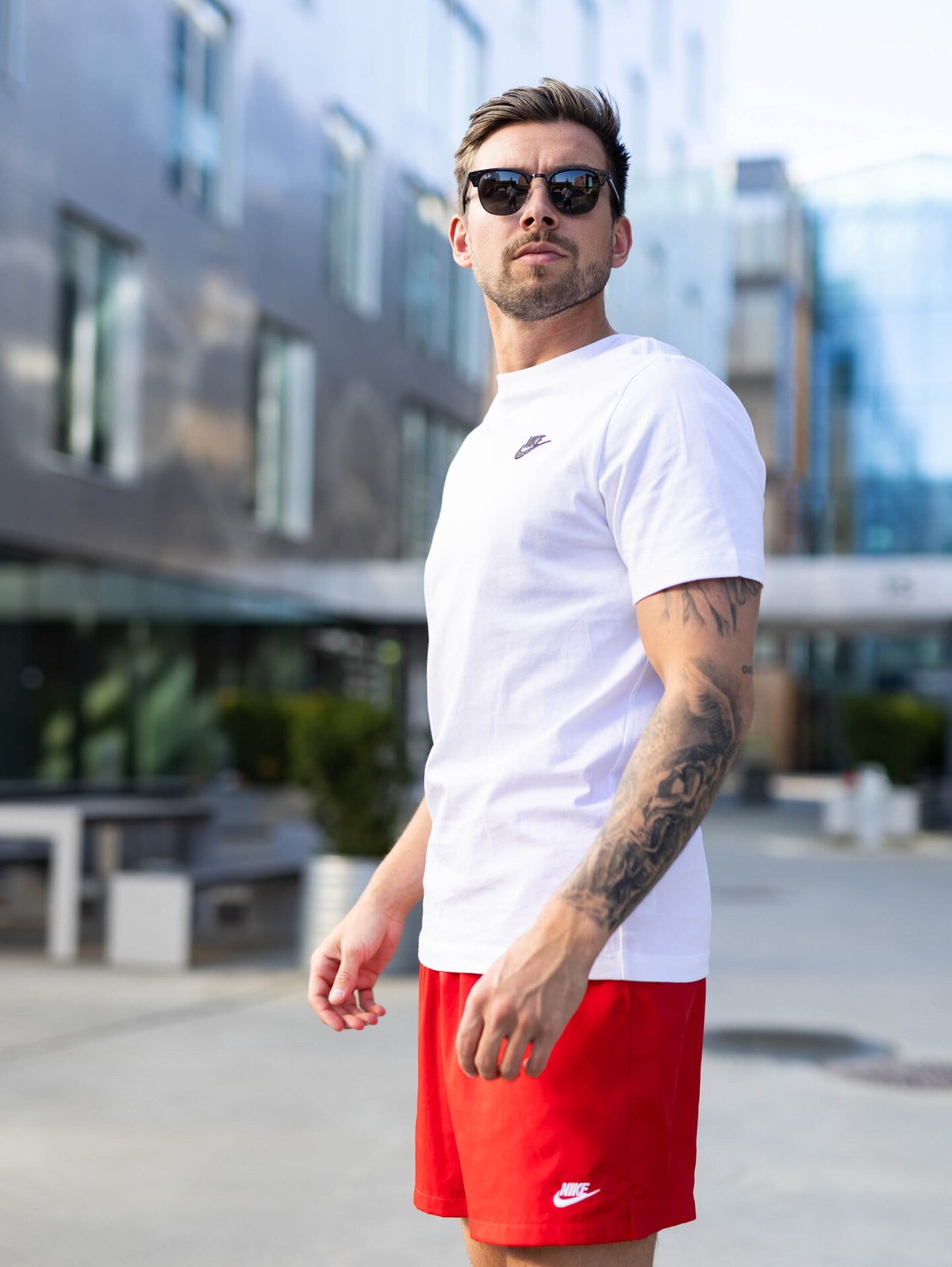 Nike Club Tee White / Black