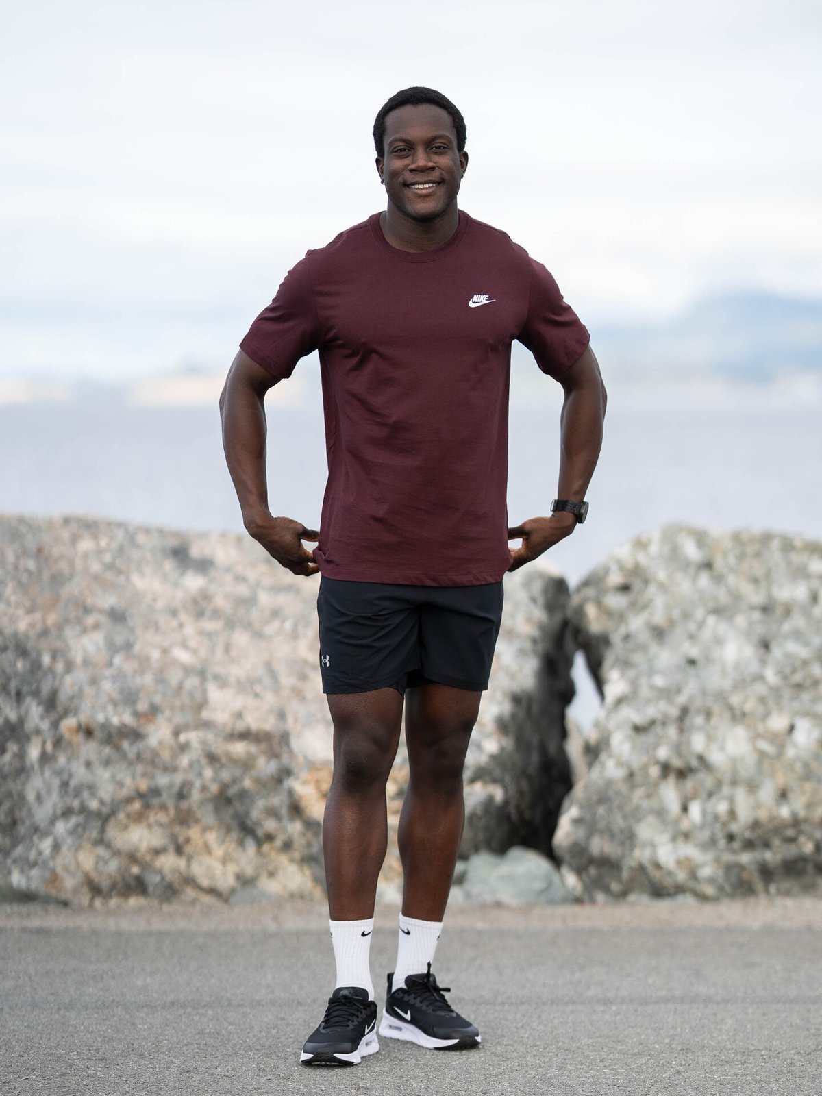 Nike Club Tee Burgundy Crush