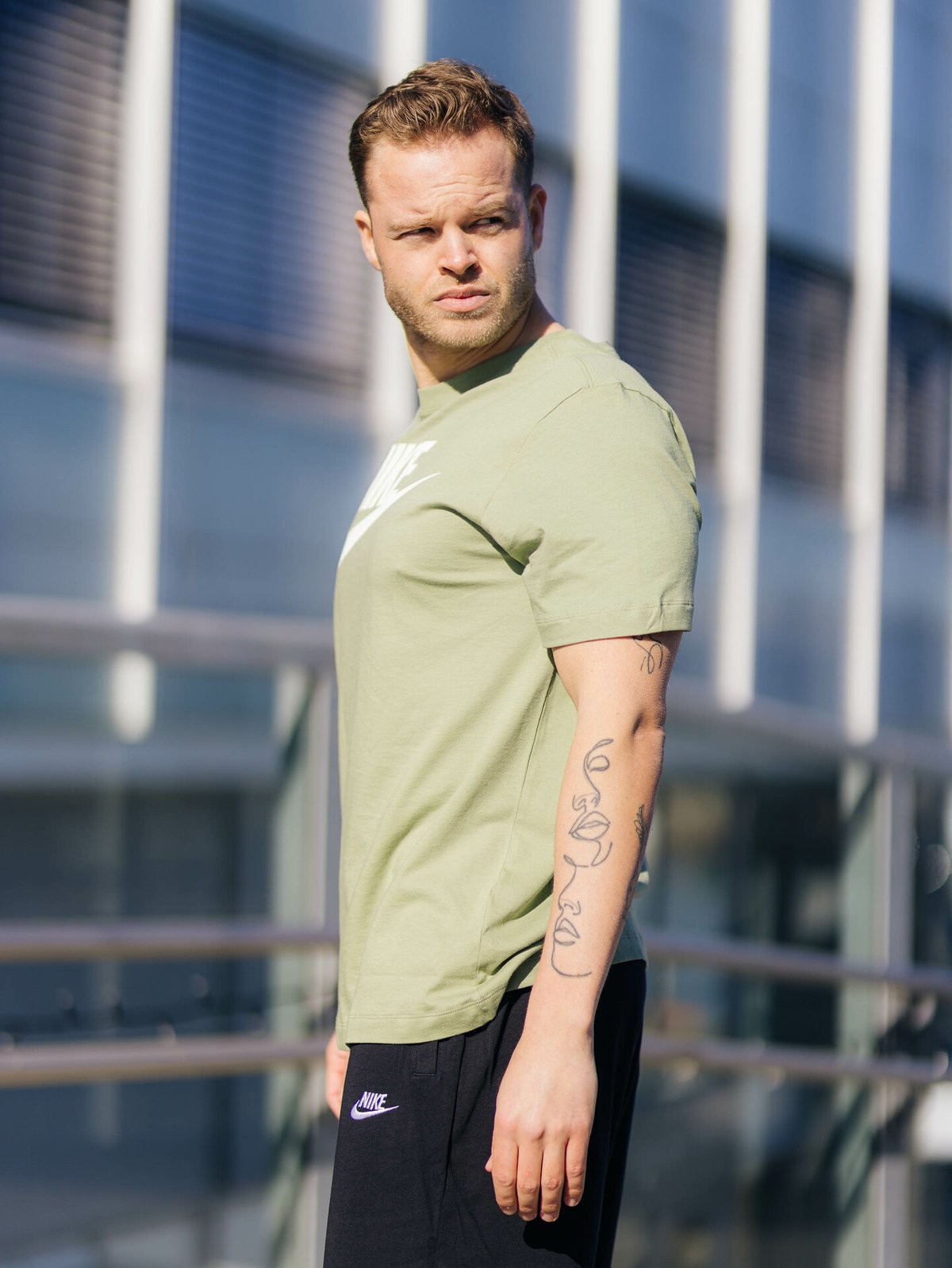 Nike Icon Futura Tee Grønn