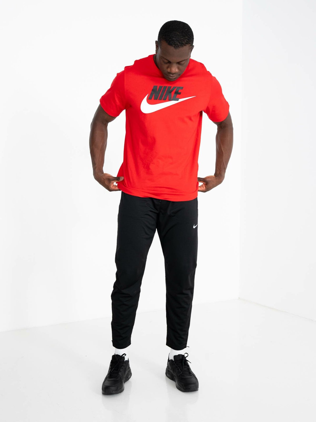 Nike Icon Futura Tee Red