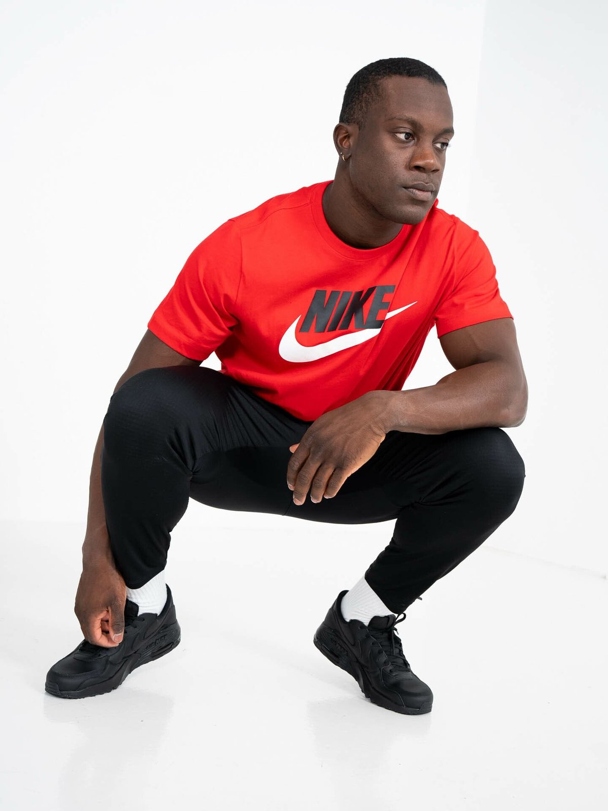 Nike Icon Futura Tee Red