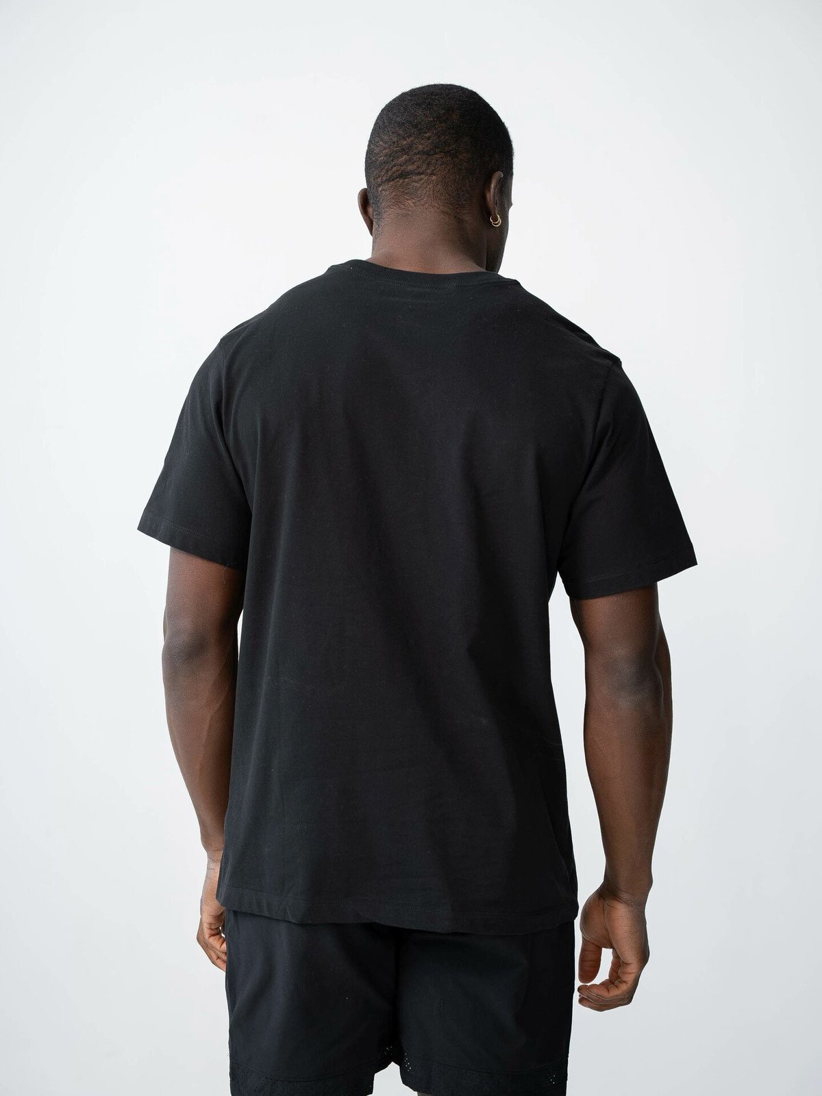 Nike Dri-Fit DFC Crew Solid Tee Black / White