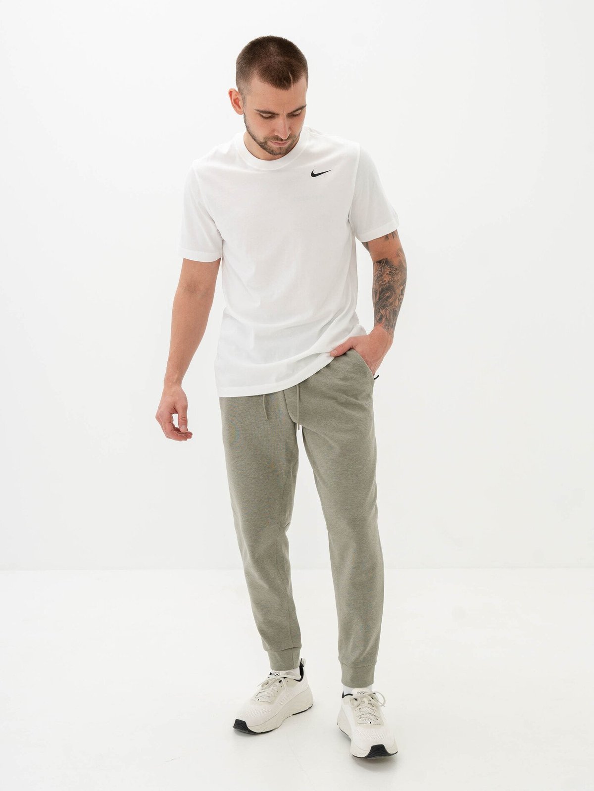 Nike Dri-Fit DFC Crew Solid Tee White