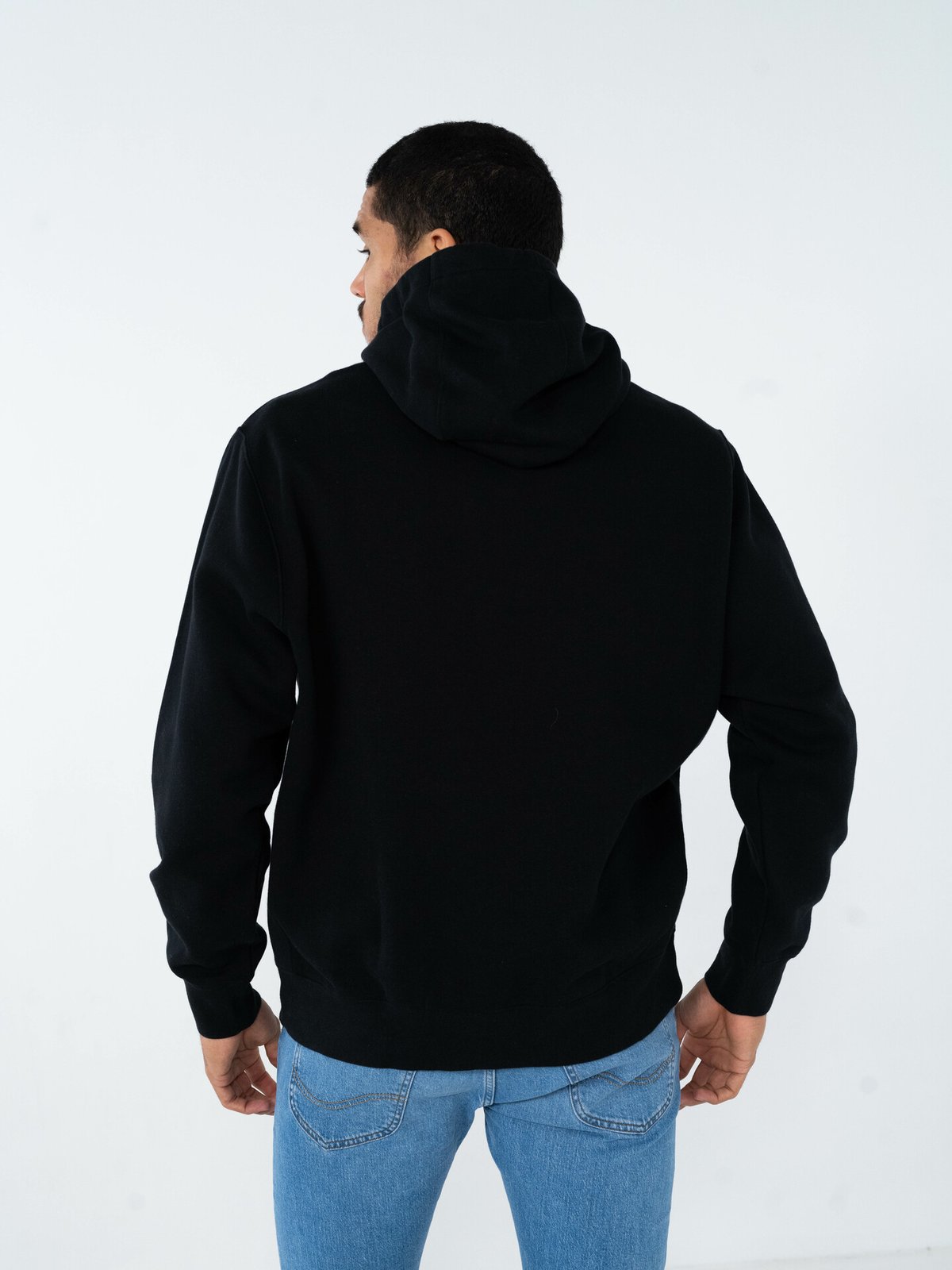 Nike Club Pullover Fleece Hoodie Svart