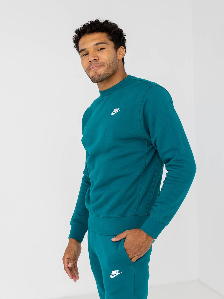 Nike Club Fleece Crew Grønn