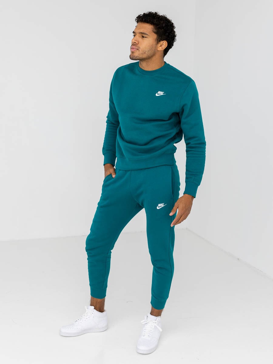 Nike Club Fleece Crew Grønn