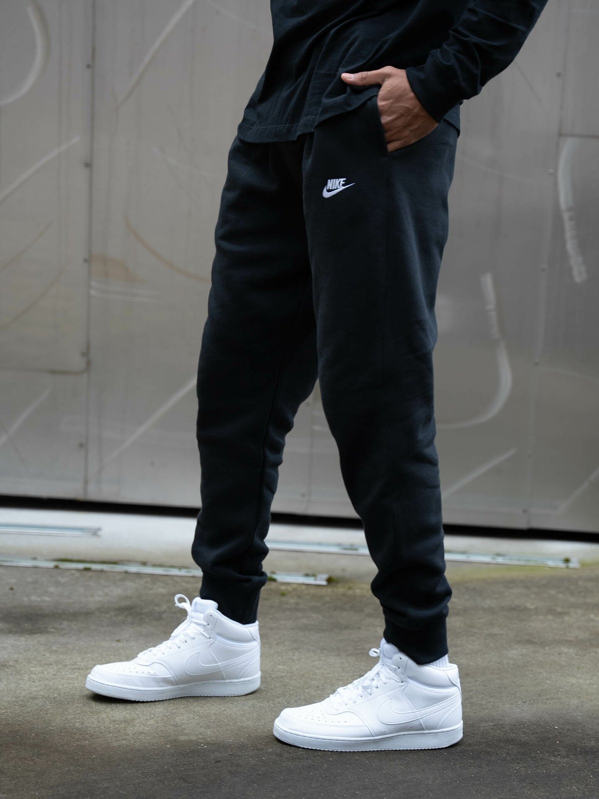 Nike Club Fleece Pant Svart
