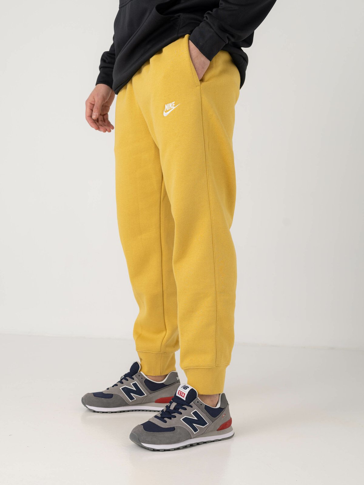 Nike Club Fleece Pant Wheat Gold/Wheat Gold/White