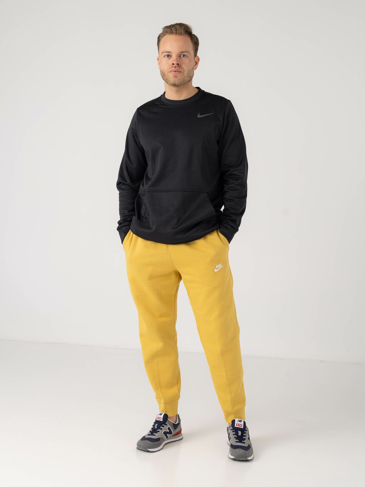 Nike Club Fleece Pant Wheat Gold/Wheat Gold/White