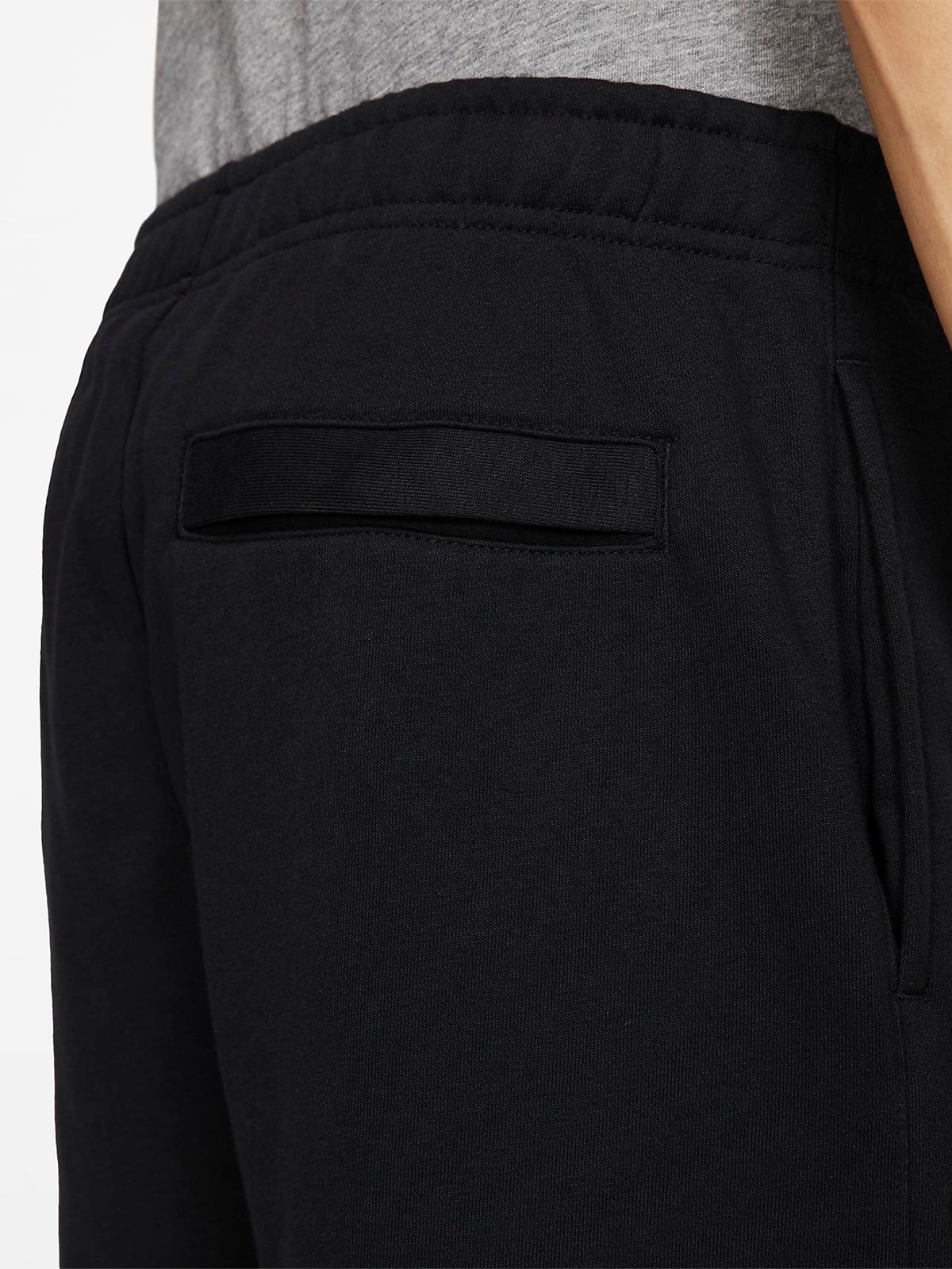 Nike Sportswear Club Jersey Jogger Svart/Svart/Hvit