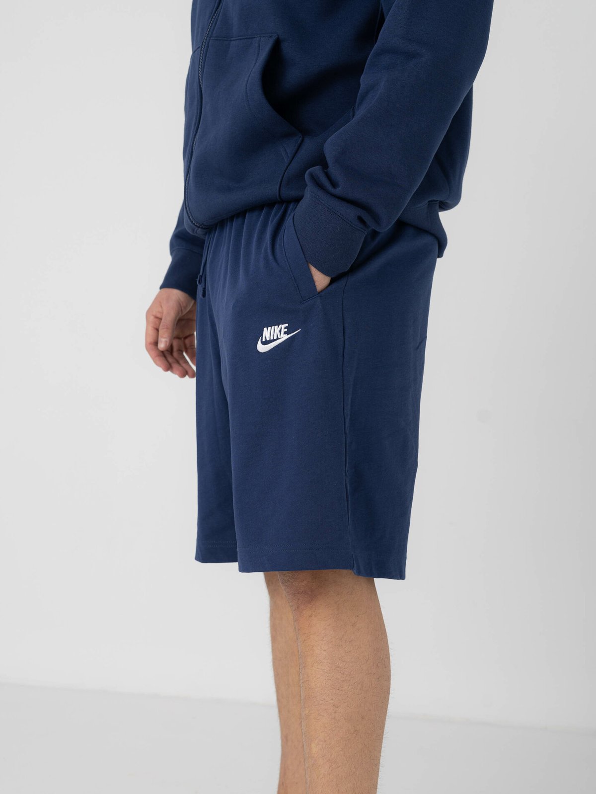 Nike Sportswear Club Shorts Midnight Navy/Hvit