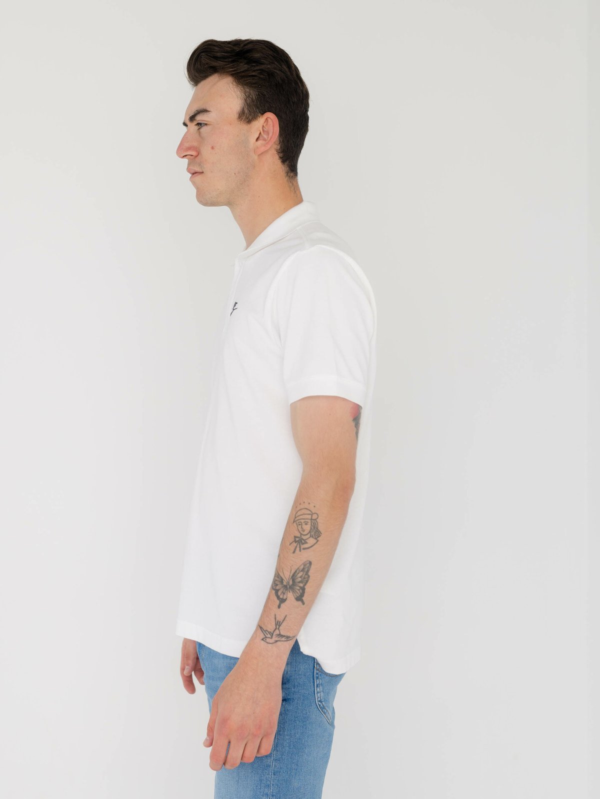 Nike Sportswear Club Matchup Polo White / Black