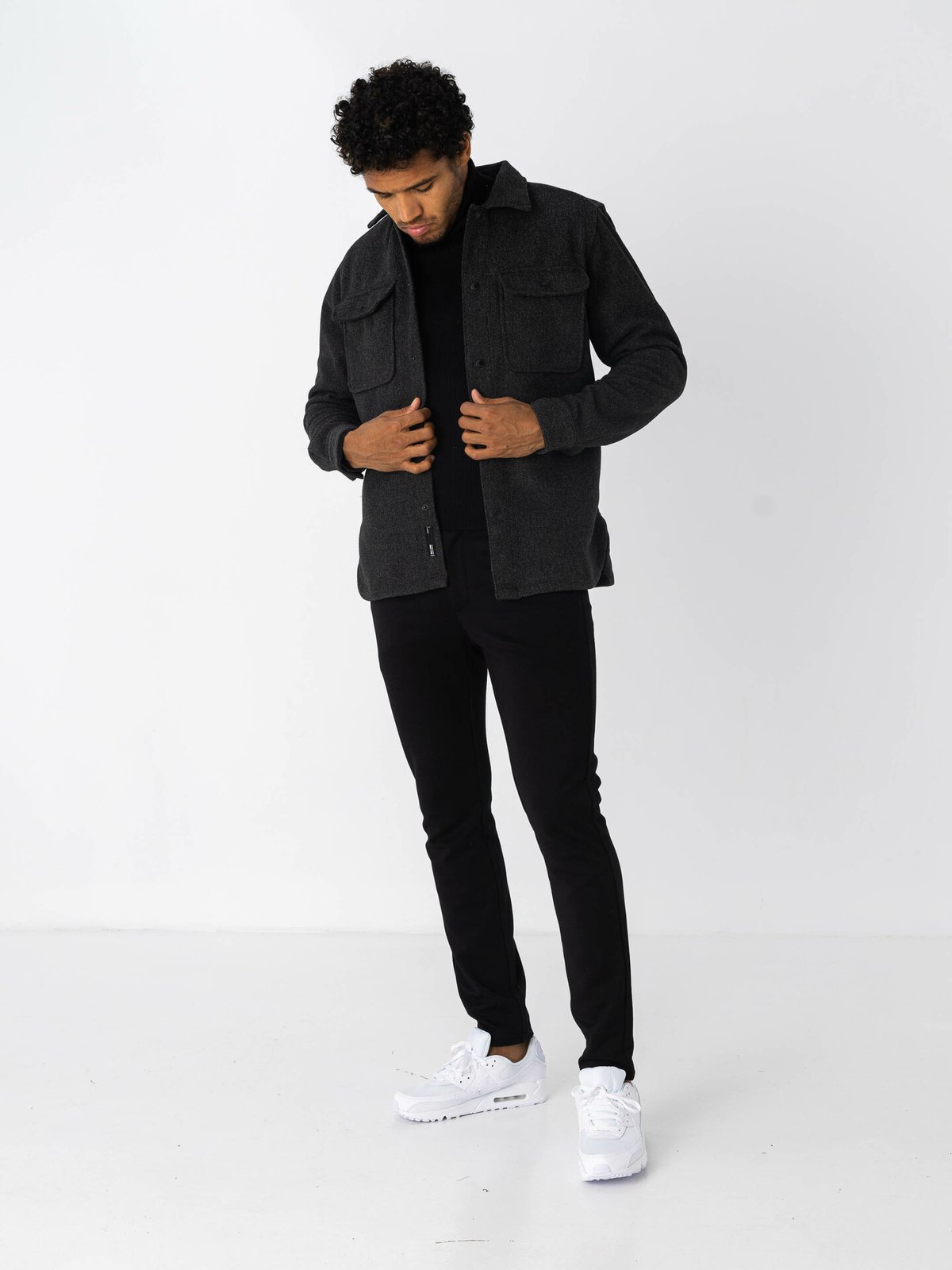 Nike Air Max 90 Hvit / Wolf Grey