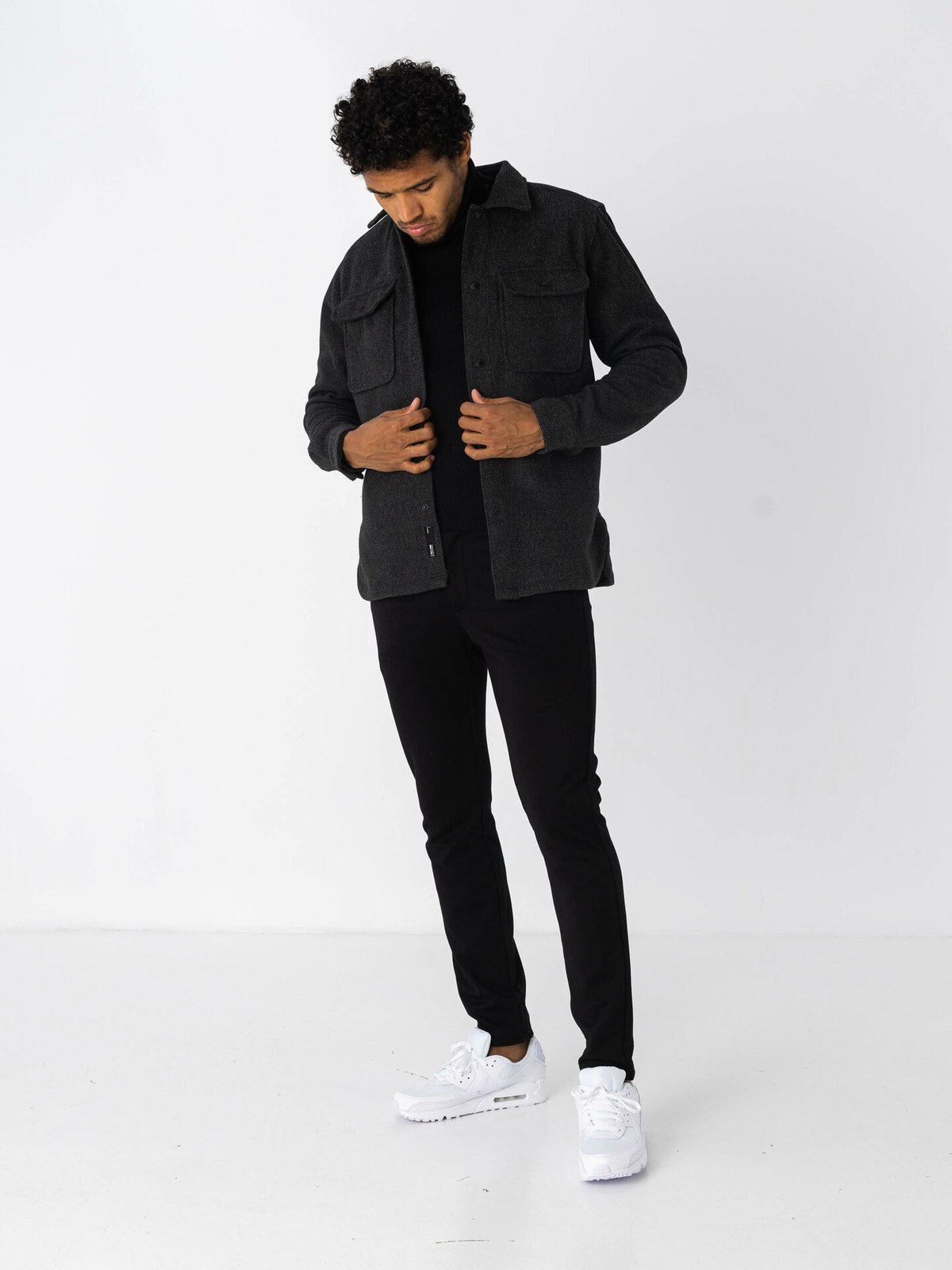 Nike Air Max 90 Hvit / Wolf Grey