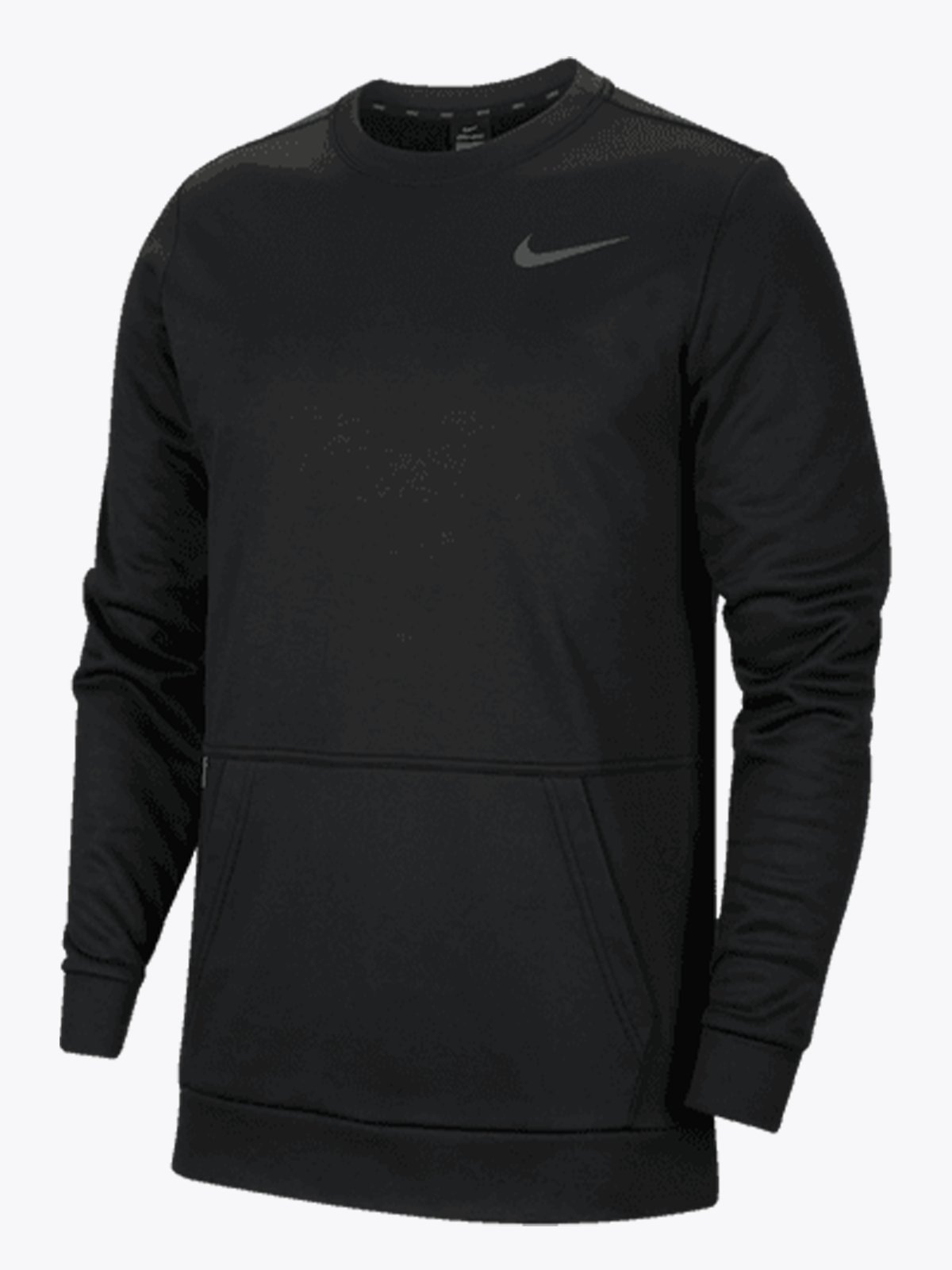 Nike Therma-Fit Top Long Sleeve Crew Black / Dark Grey